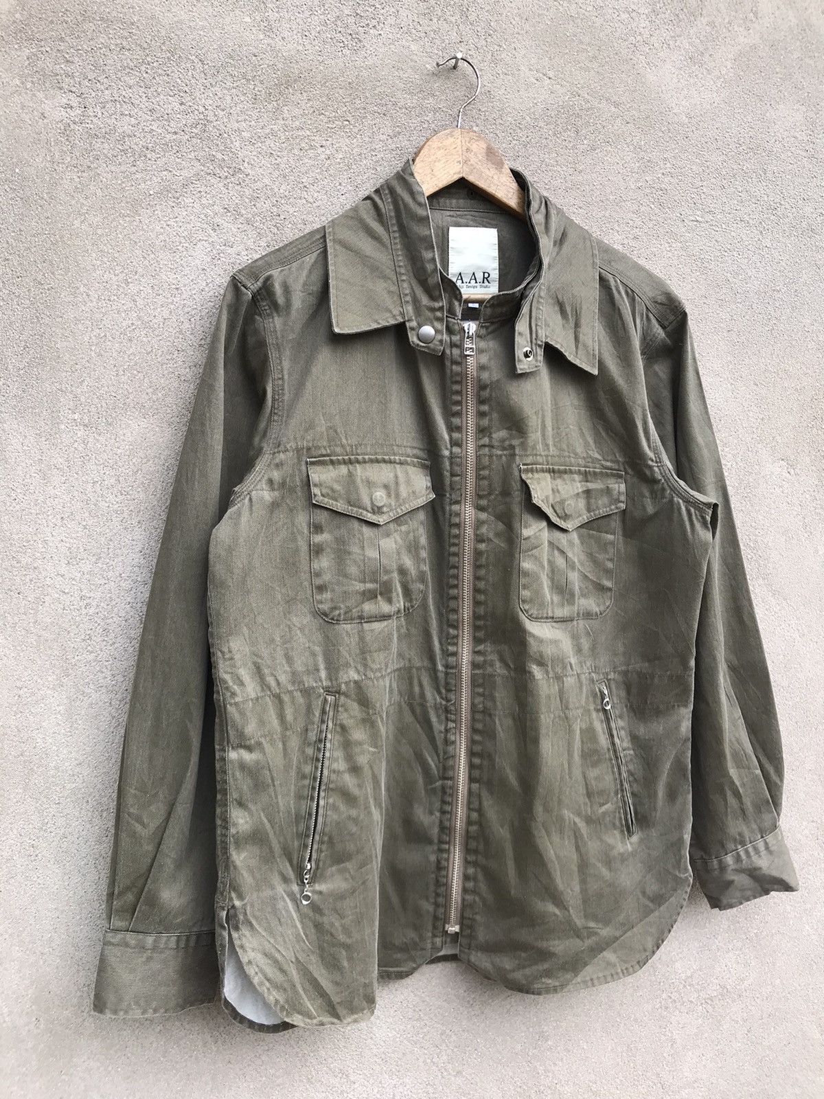Y's × Yohji Yamamoto RARE VINTAGE A.A.R by YOHJI YAMAMOTO WORKWEAR JACKET Size US M / EU 48-50 / 2 - 3 Thumbnail