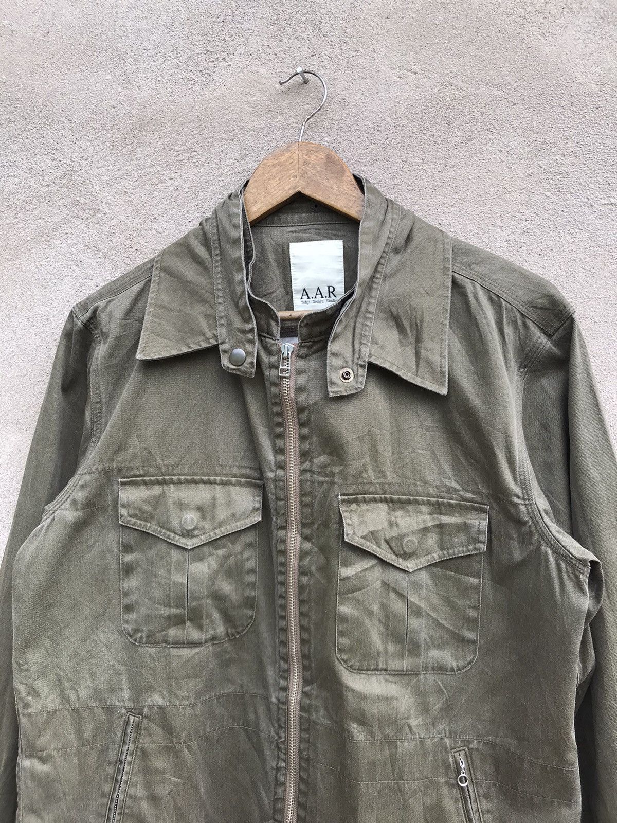 Y's × Yohji Yamamoto RARE VINTAGE A.A.R by YOHJI YAMAMOTO WORKWEAR JACKET Size US M / EU 48-50 / 2 - 7 Thumbnail