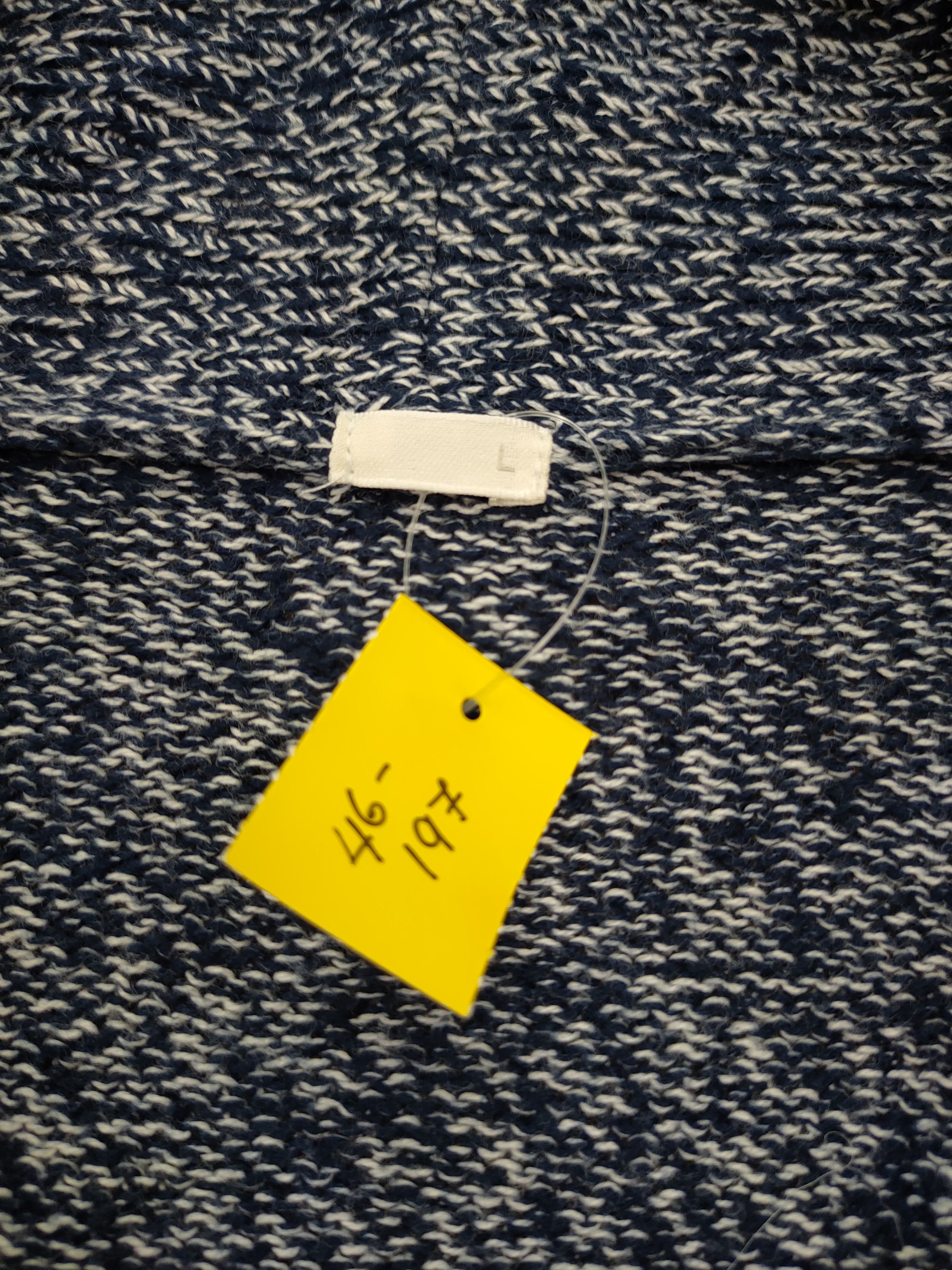 Homespun Knitwear DLL Japan cardigan cable knitwear like kurt cobain #46-197 Size US L / EU 52-54 / 3 - 6 Thumbnail