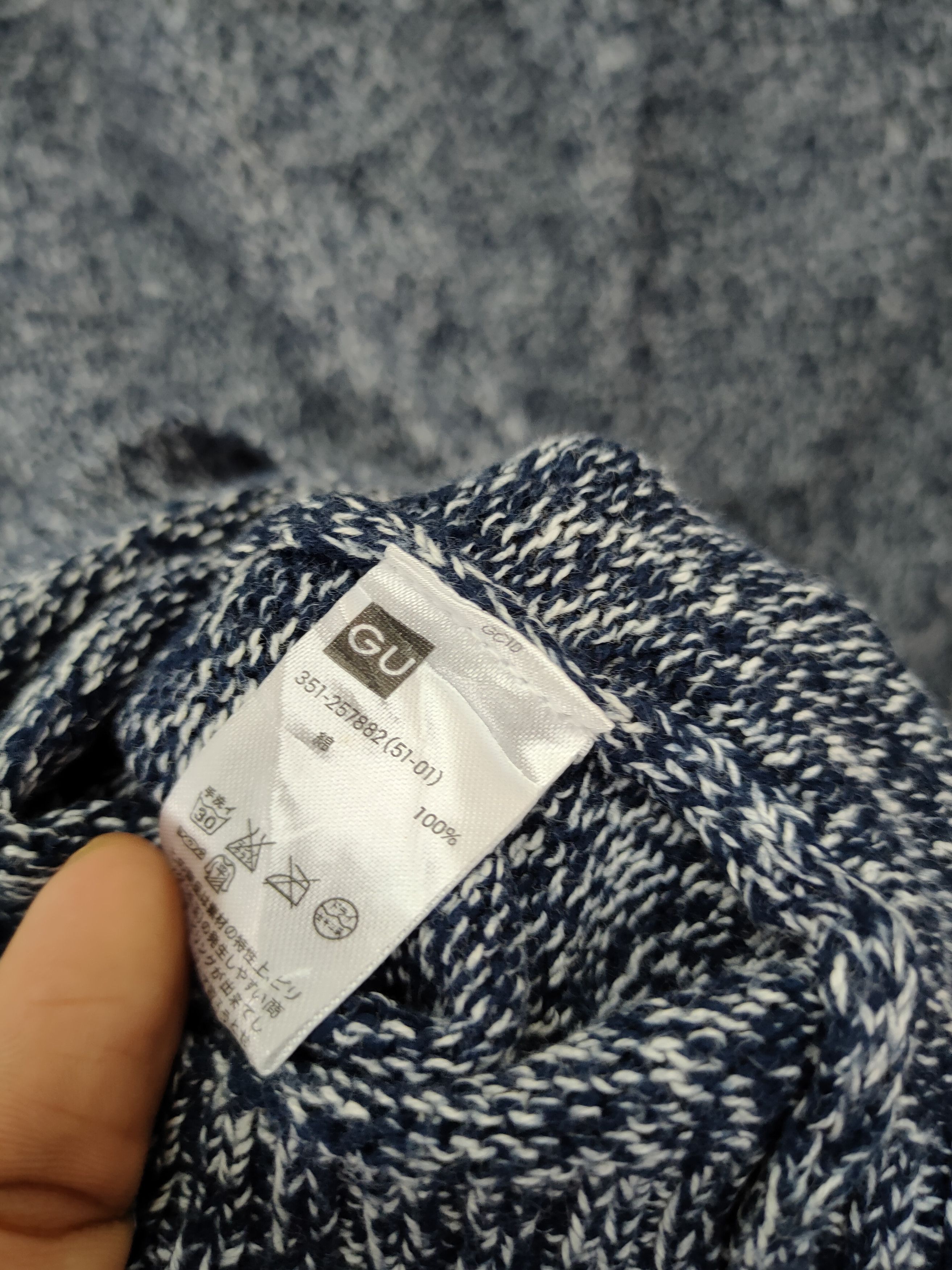 Homespun Knitwear DLL Japan cardigan cable knitwear like kurt cobain #46-197 Size US L / EU 52-54 / 3 - 10 Thumbnail