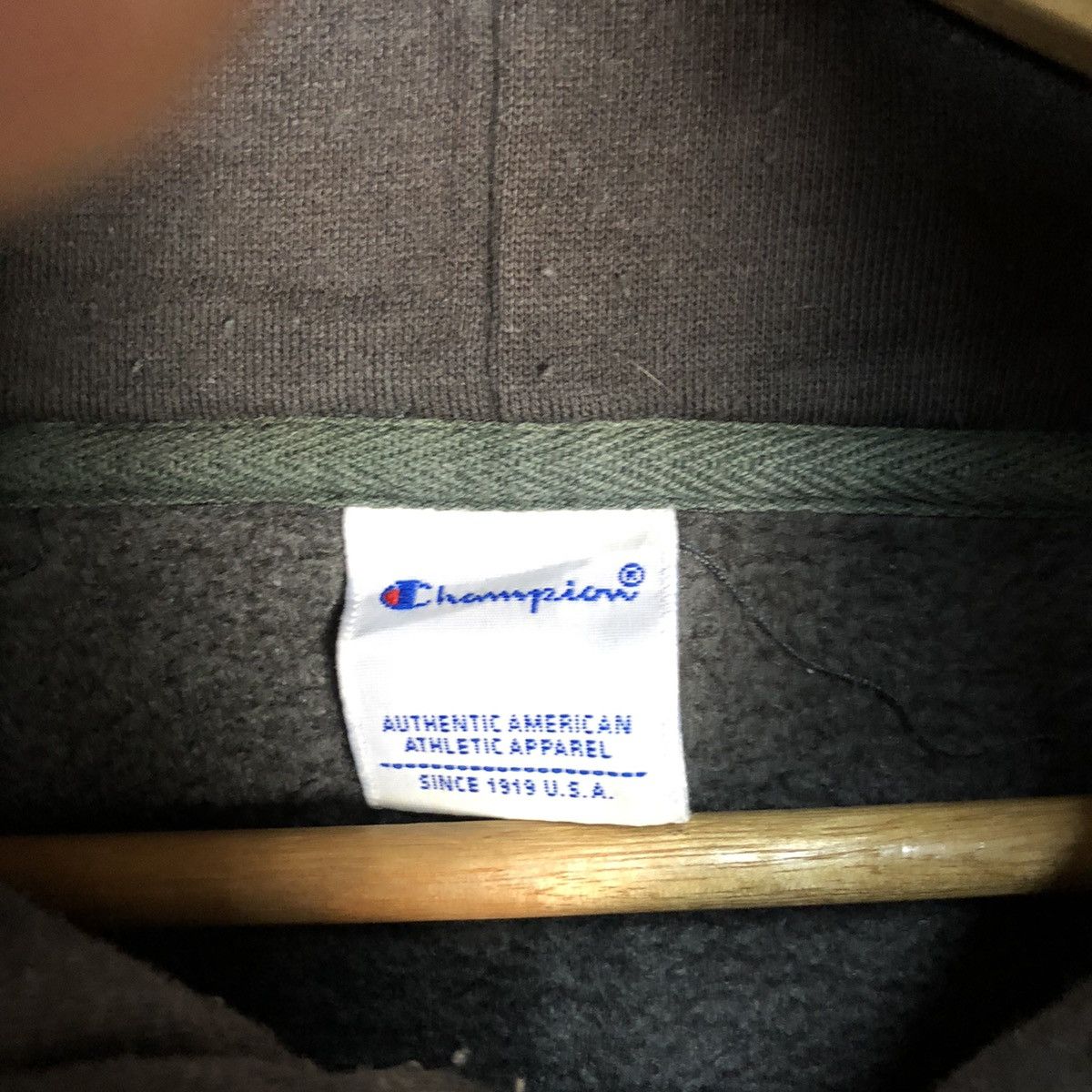 Champion DL Champion Blizzak Brown Faded Hoodie sweatshirt #5940 Size US L / EU 52-54 / 3 - 9 Thumbnail