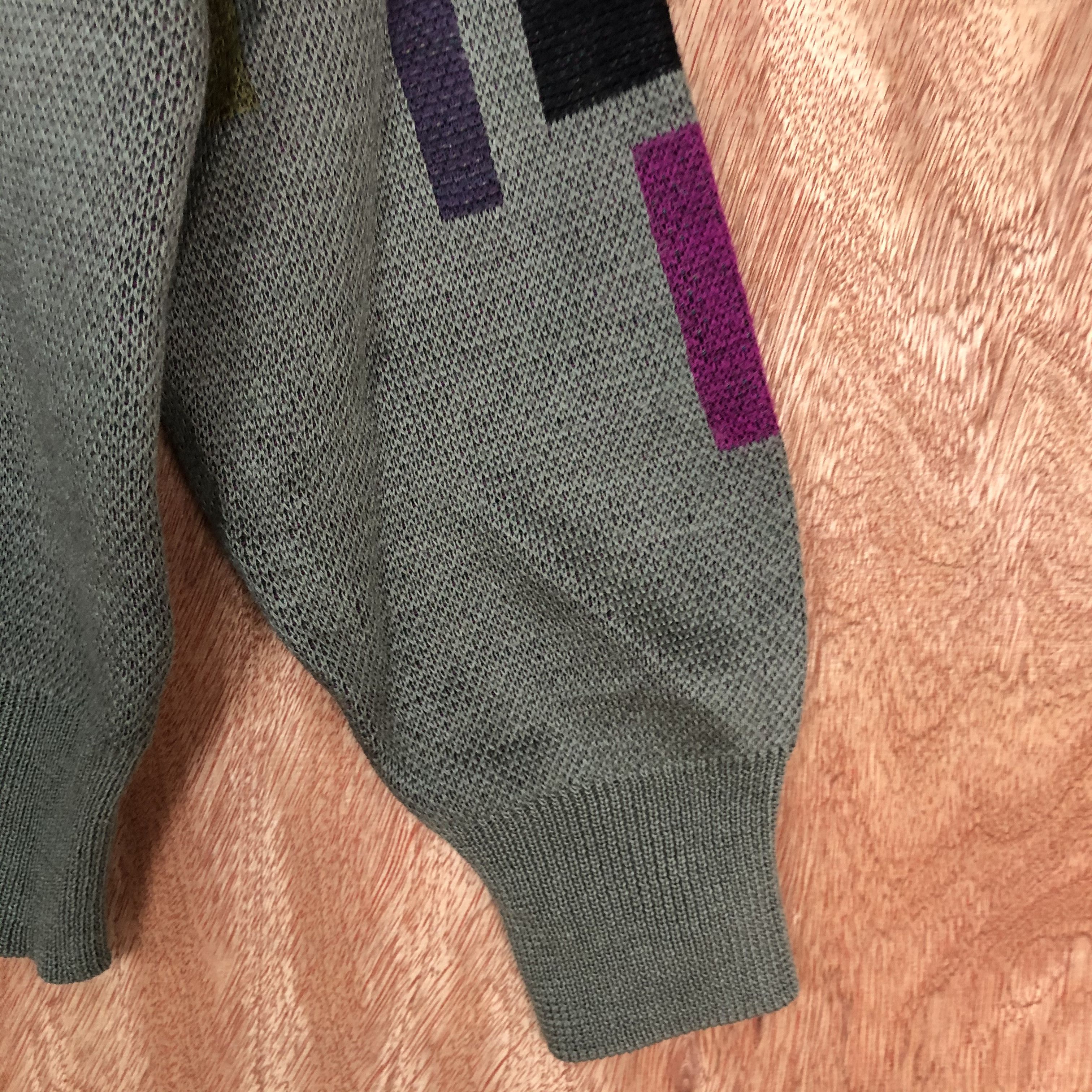 Homespun Knitwear Bel Shepree MUlticolor Shag Shaggy Knitwear #c473 Size US S / EU 44-46 / 1 - 4 Thumbnail
