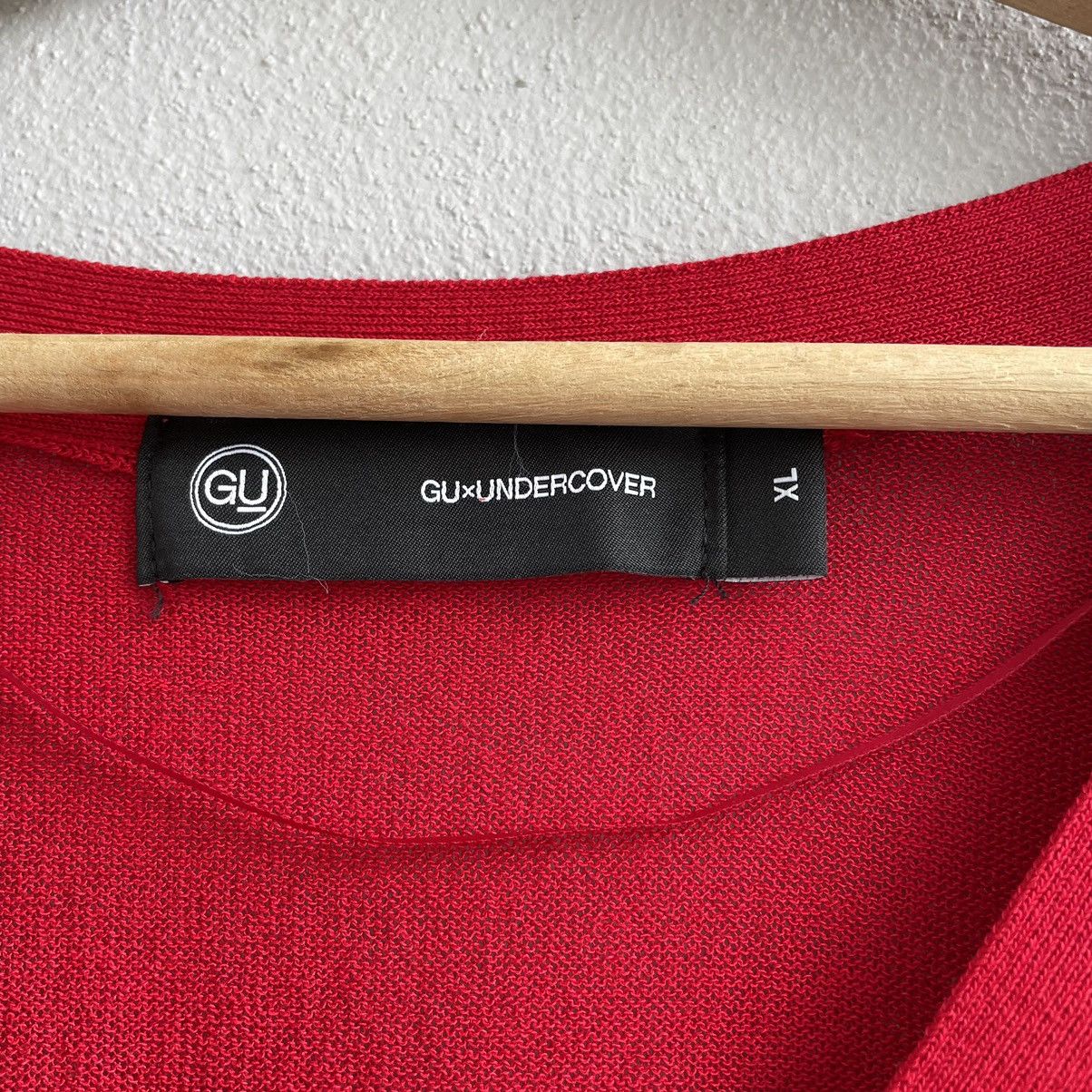 GU × Undercover FW21 GU X Undercover Mesh Cardigan Size XL / US 12-14 / IT 48-50 - 3 Thumbnail
