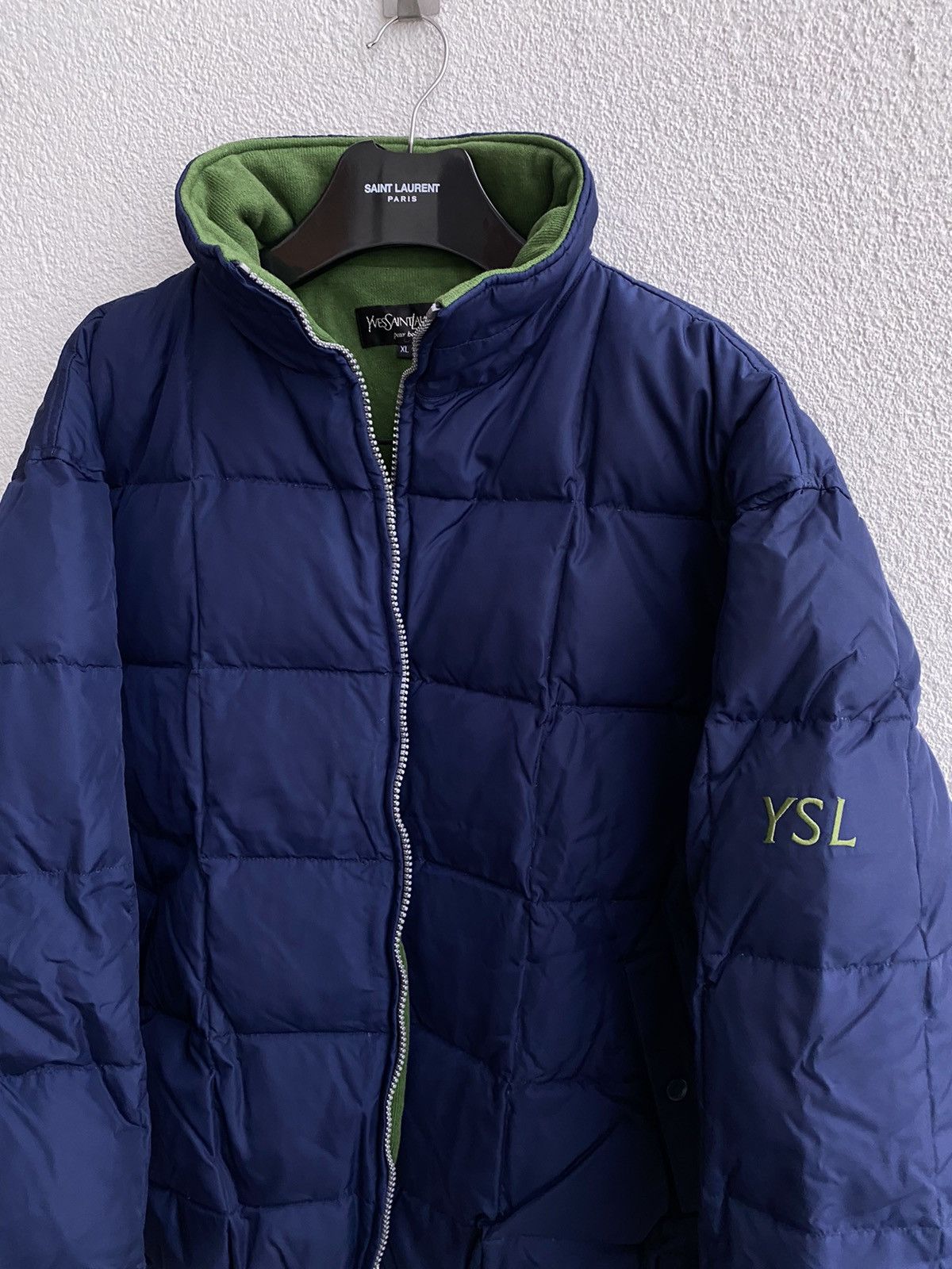 Yves Saint Laurent Winter YSL Down Jacket Puffer Bomber Size US XL / EU 56 / 4 - 16 Thumbnail