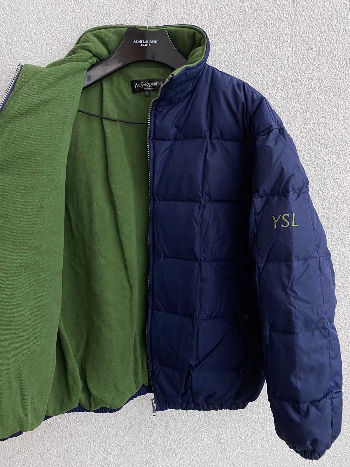 Yves Saint Laurent Winter YSL Down Jacket Puffer Bomber Size US XL / EU 56 / 4 - 6 Thumbnail