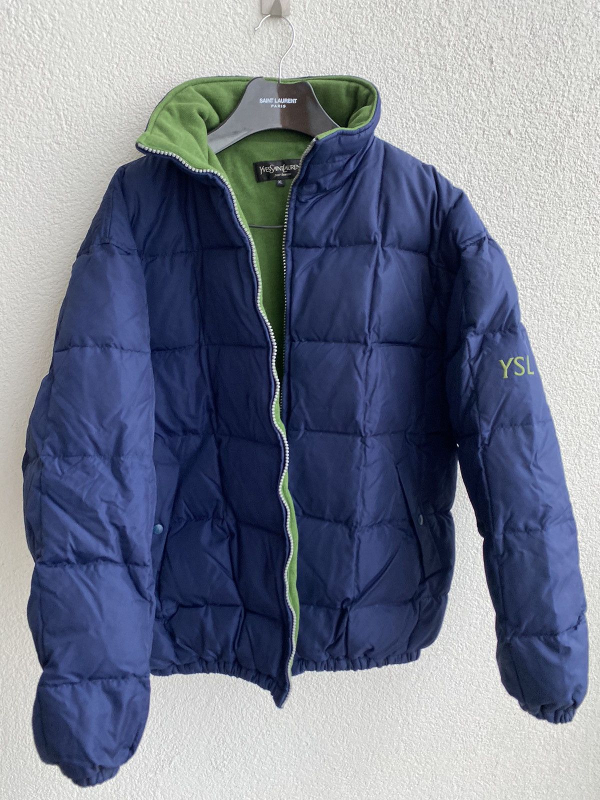 Yves Saint Laurent Winter YSL Down Jacket Puffer Bomber Size US XL / EU 56 / 4 - 19 Thumbnail