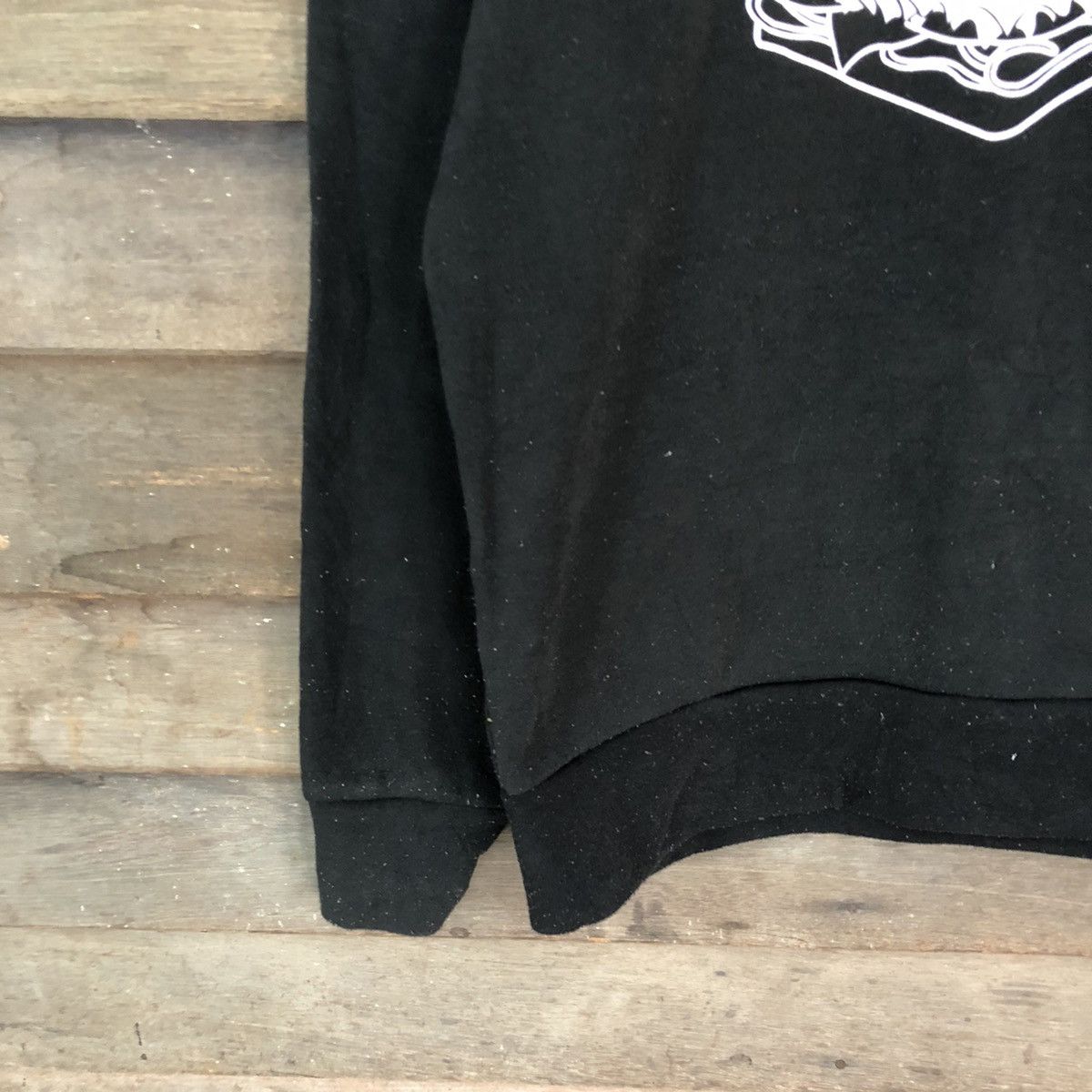 Japanese Brand Original Clothing sandwich Black Sweatshirt #3157 Size US M / EU 48-50 / 2 - 4 Thumbnail
