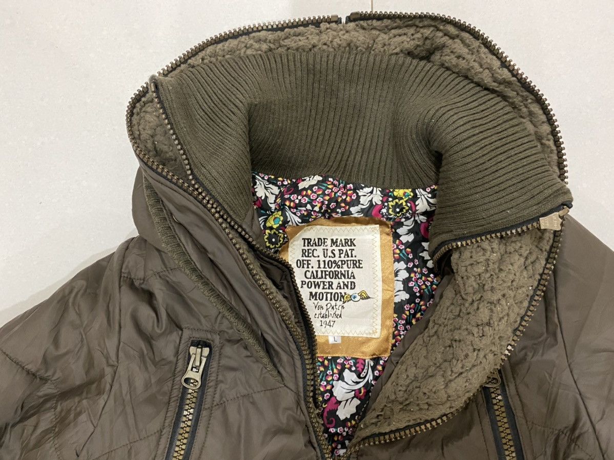 Von Dutch VTG Von Dutch Light Puffer Jacket Size L / US 10 / IT 46 - 5 Thumbnail