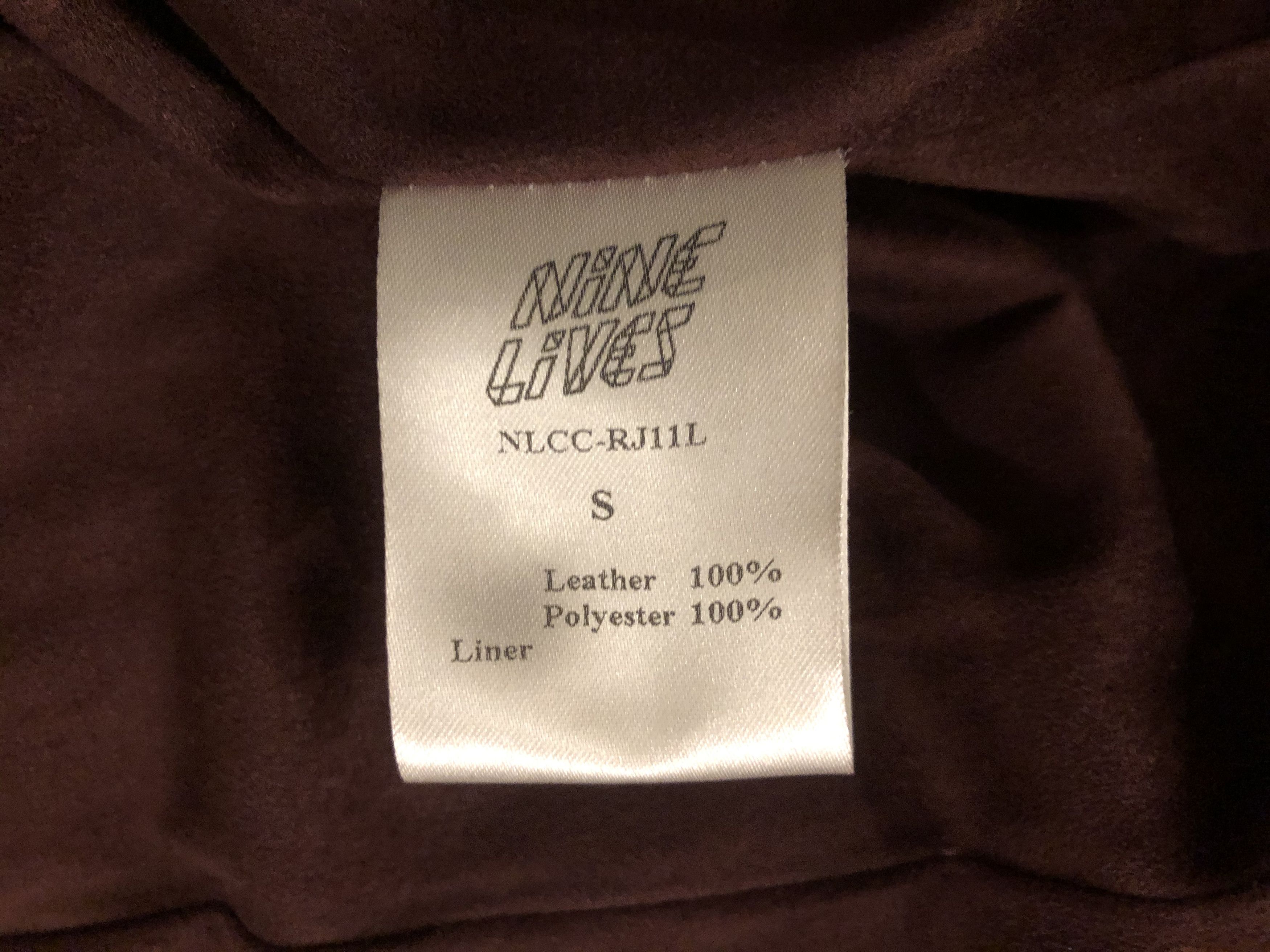 Nine Lives RIDER'S JACKET Sz Small Size US S / EU 44-46 / 1 - 3 Thumbnail