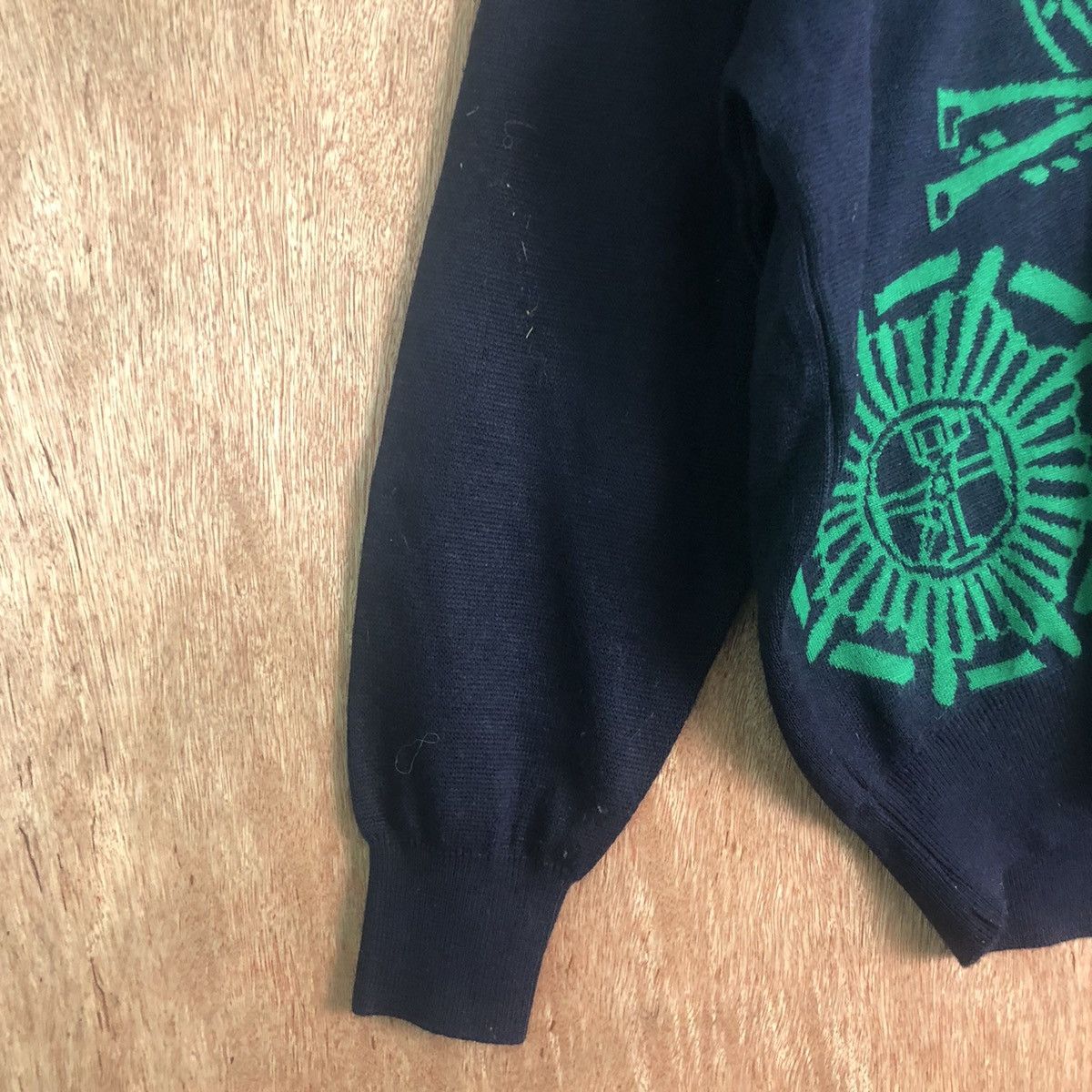 Homespun Knitwear DLL Floridakeys Dark Blue art streetwear Knitweear #c165 Size US S / EU 44-46 / 1 - 7 Thumbnail