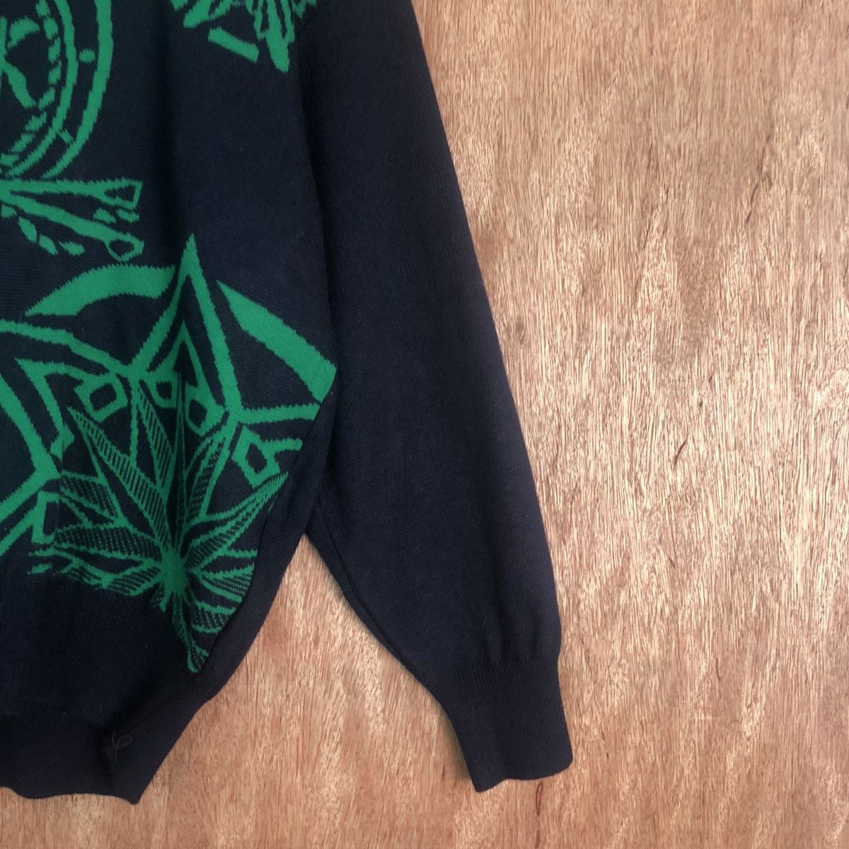Homespun Knitwear DLL Floridakeys Dark Blue art streetwear Knitweear #c165 Size US S / EU 44-46 / 1 - 5 Thumbnail