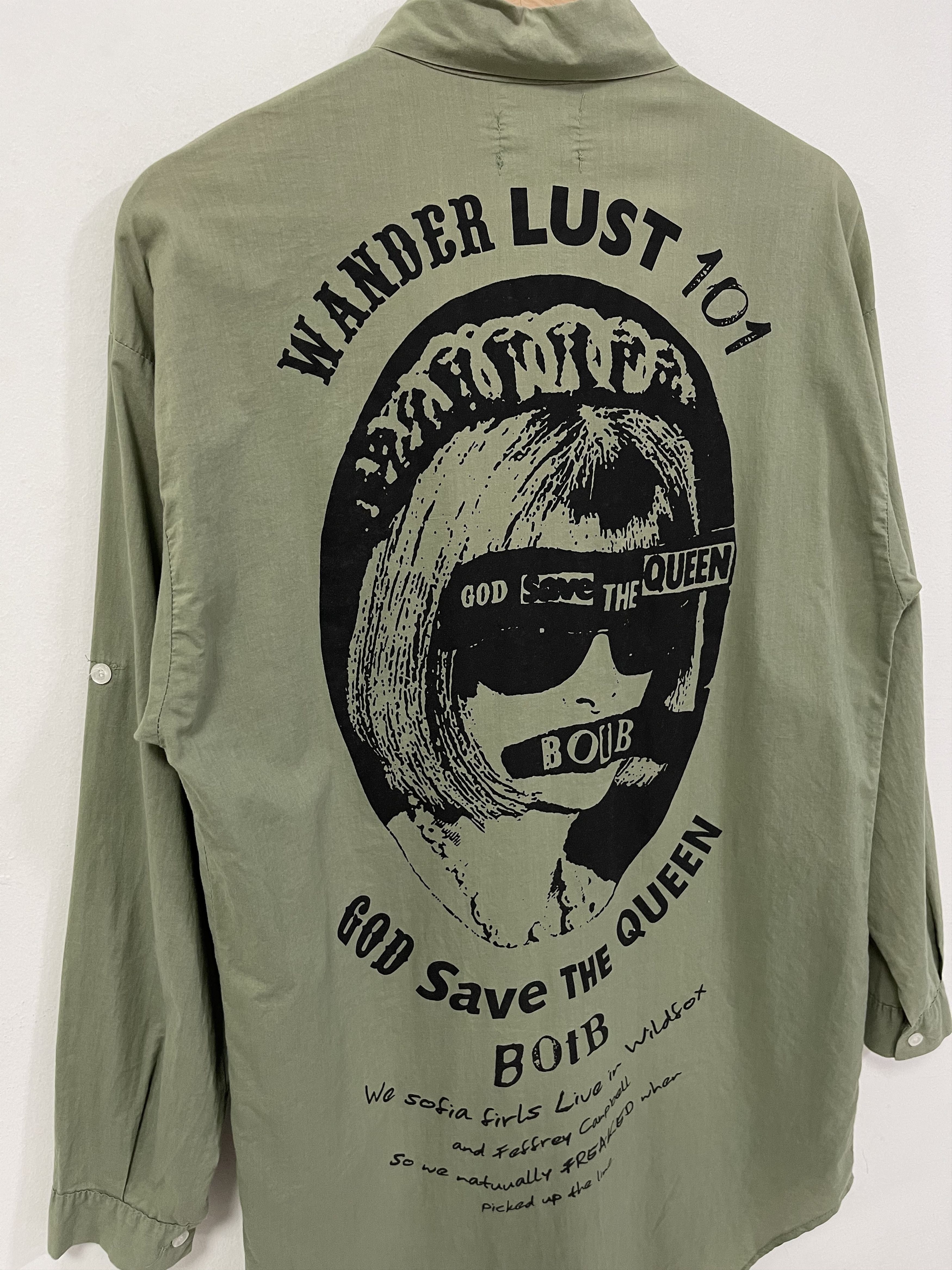 Band Tees Vintage God Save The Queen Punk Rock Sex Pistols Promo Size S / US 4 / IT 40 - 1 Thumbnail