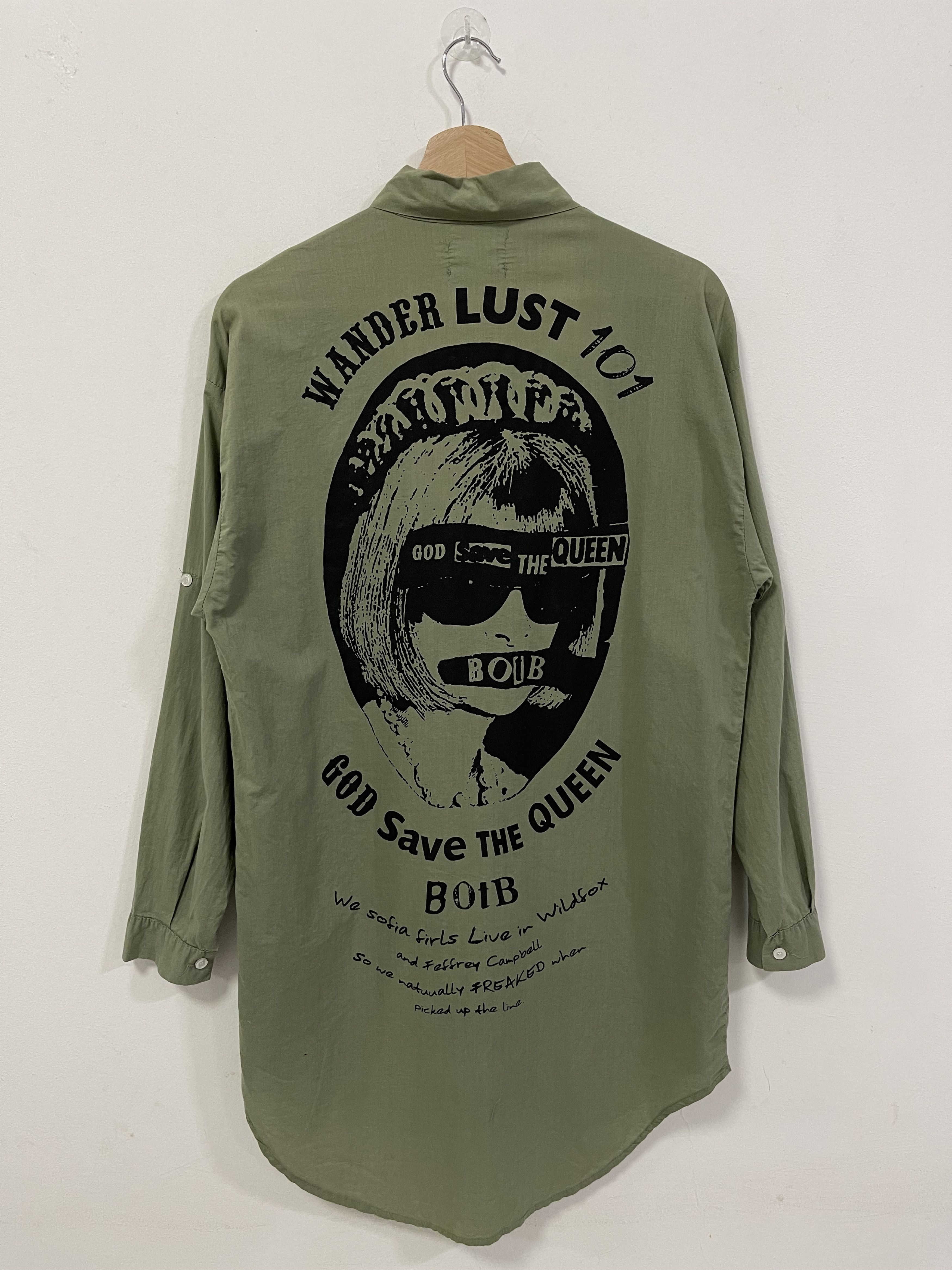 Band Tees Vintage God Save The Queen Punk Rock Sex Pistols Promo Size S / US 4 / IT 40 - 2 Thumbnail