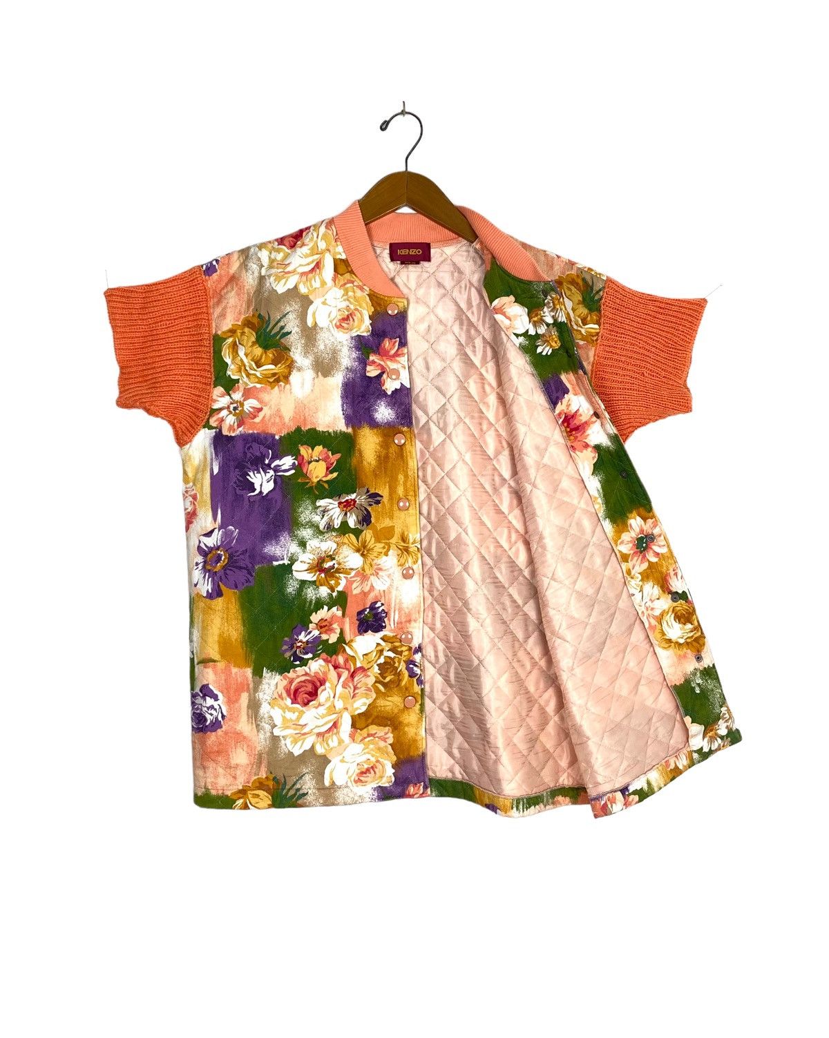 Kenzo Rare‼️ Vintage Kenzo Flower Button Jacket Made in Japan Size M / US 6-8 / IT 42-44 - 2 Thumbnail