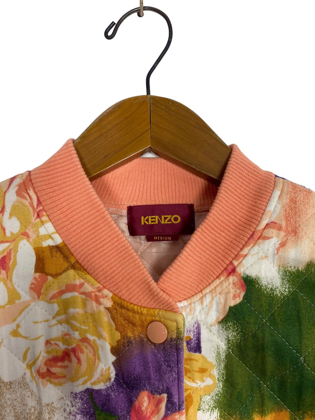Kenzo Rare‼️ Vintage Kenzo Flower Button Jacket Made in Japan Size M / US 6-8 / IT 42-44 - 5 Thumbnail