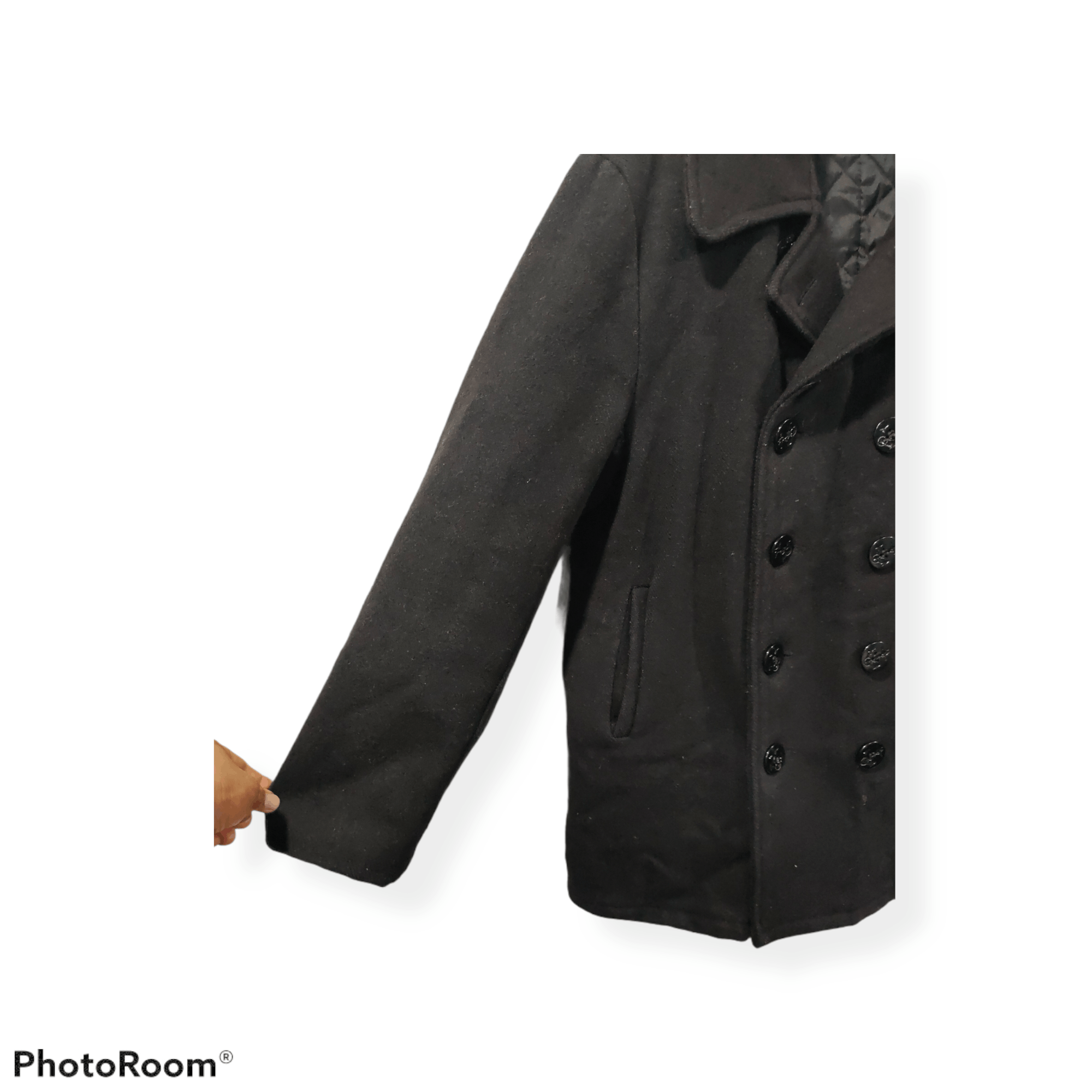 Schott schott 740 n pea jacket wool USA" double breasted Size US XXS / EU 40 - 6 Thumbnail