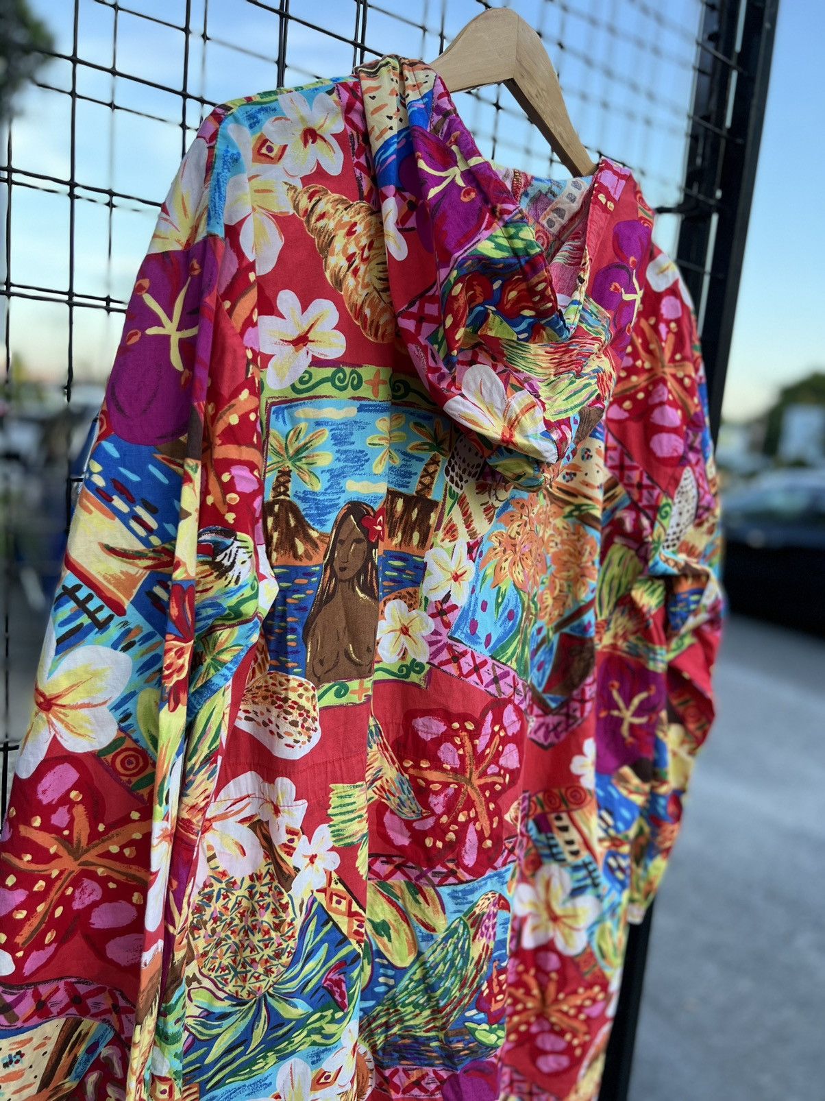 Kenzo Kenzo vintage Hawaii shirt jacket hooded Size US M / EU 48-50 / 2 - 6 Thumbnail
