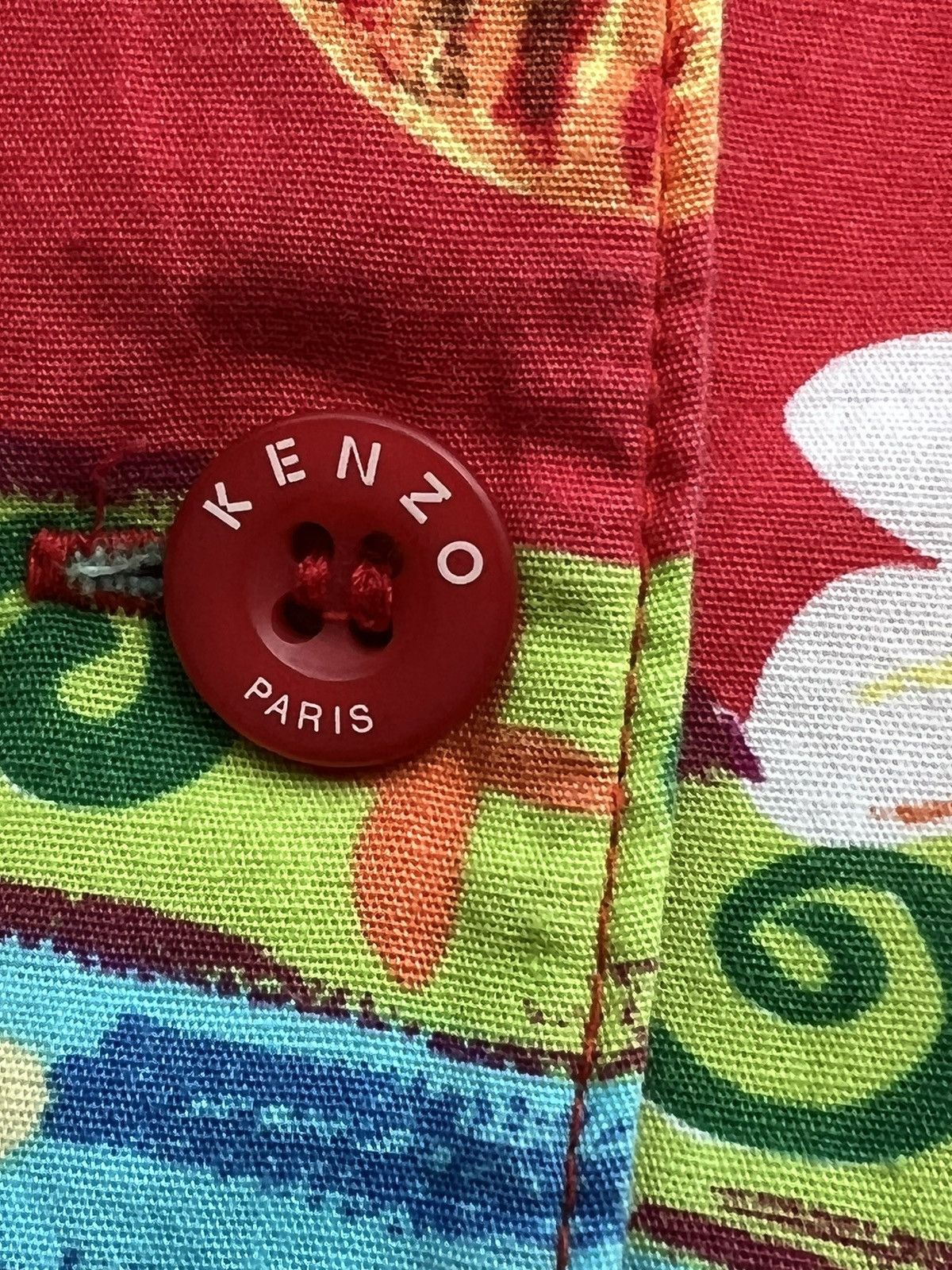 Kenzo Kenzo vintage Hawaii shirt jacket hooded Size US M / EU 48-50 / 2 - 11 Thumbnail