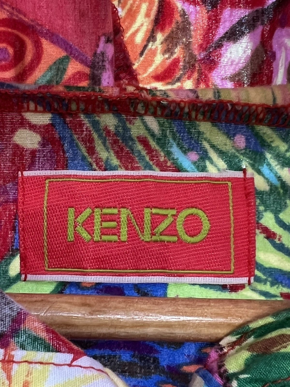 Kenzo Kenzo vintage Hawaii shirt jacket hooded Size US M / EU 48-50 / 2 - 4 Thumbnail