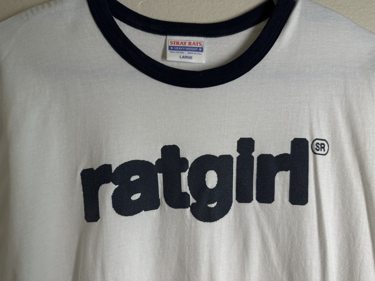 Stray Rats Rat Girl Ringer Tee by Stray Rats Size US L / EU 52-54 / 3 - 2 Thumbnail