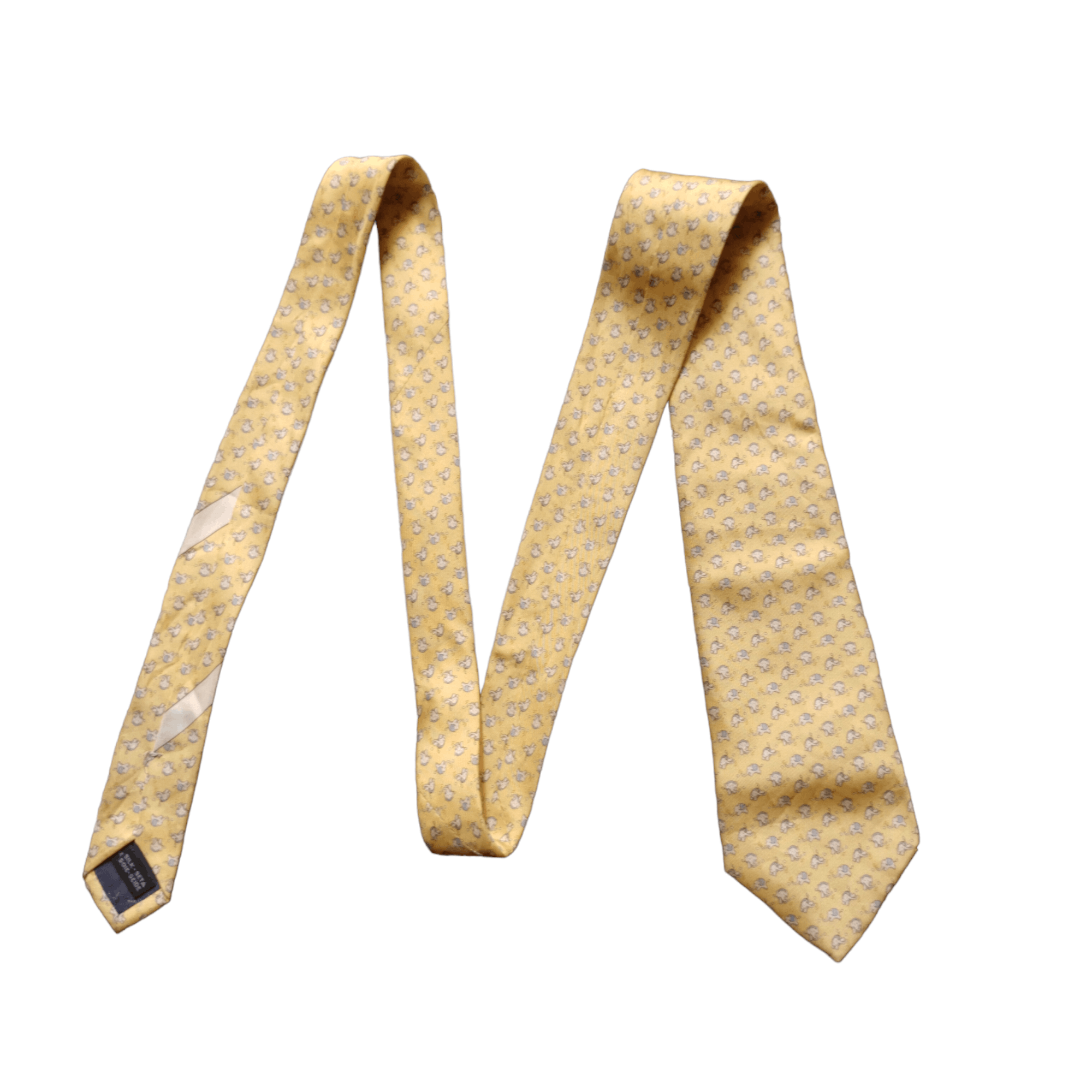 salvatore ferragamo elephant tie