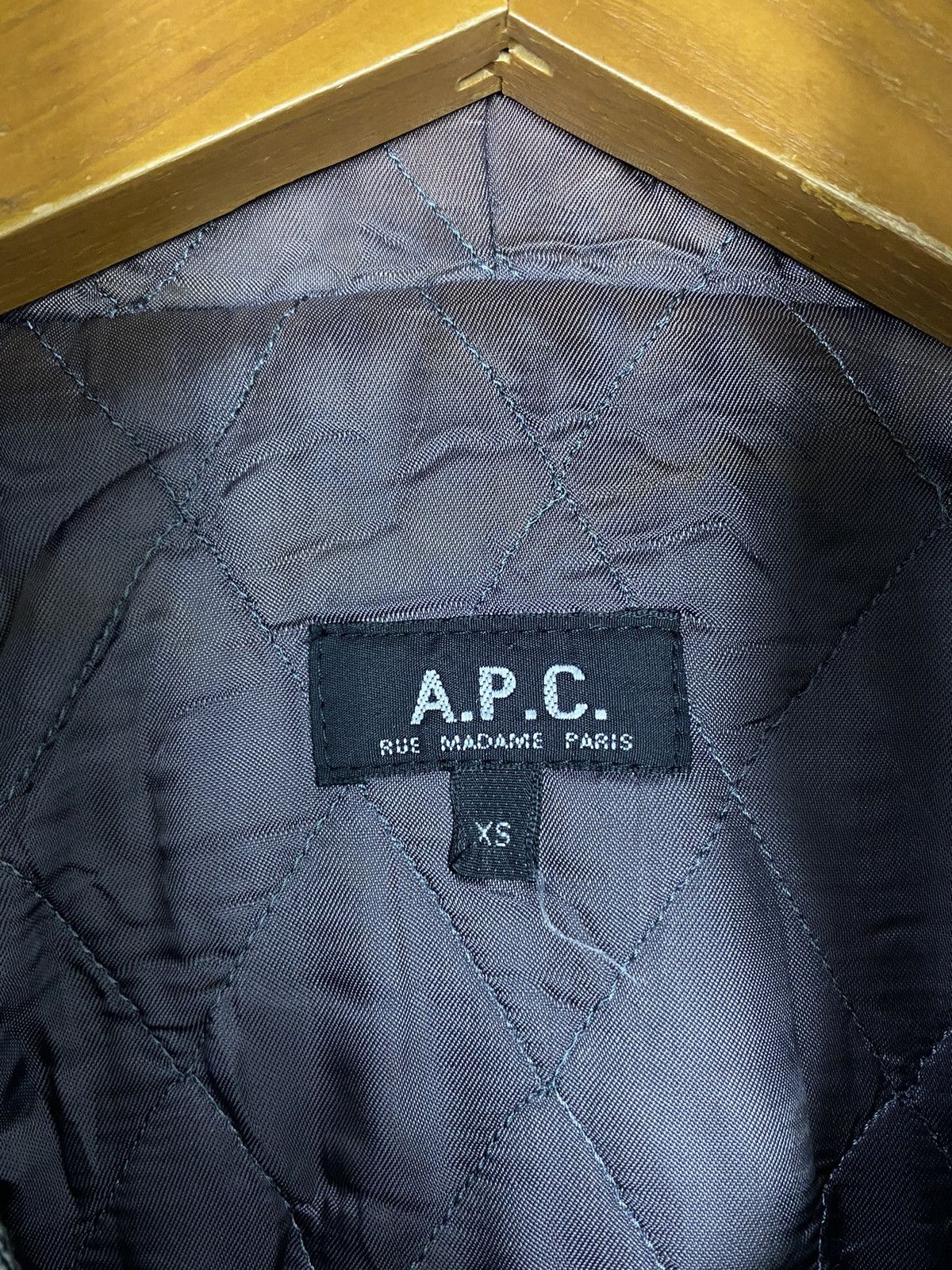 A.P.C. Rare‼️ A.P.C Wool Hoodie Checked Oversize Pullover Size US S / EU 44-46 / 1 - 4 Thumbnail