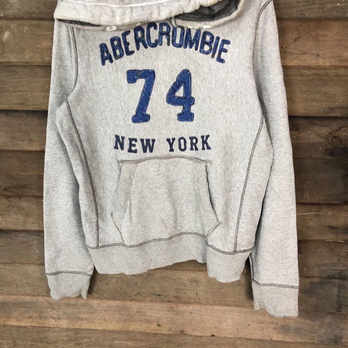 Abercrombie & Fitch DL Abercrombie & Fitch Grey Hoodie #4760 Size US M / EU 48-50 / 2 - 3 Thumbnail