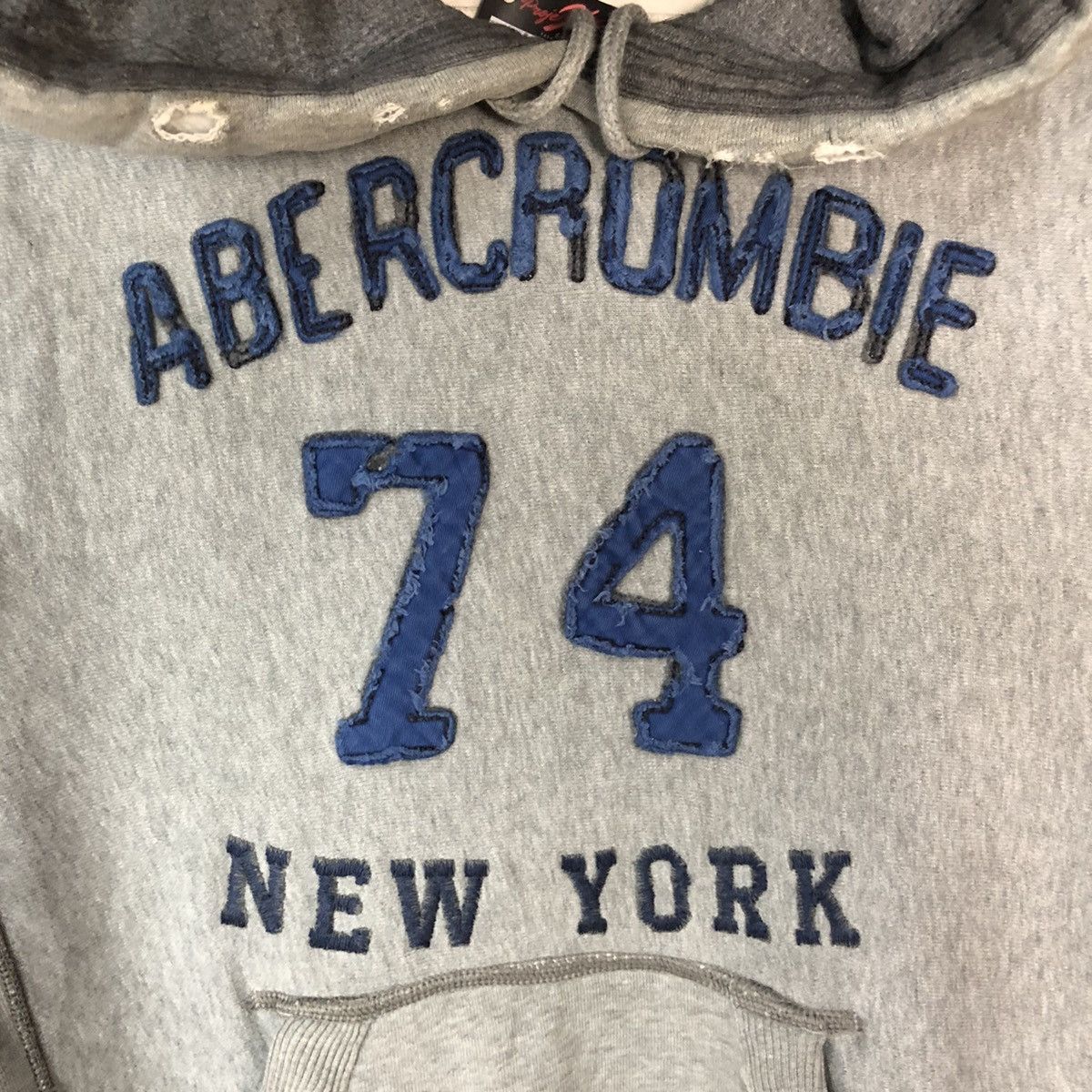 Abercrombie & Fitch DL Abercrombie & Fitch Grey Hoodie #4760 Size US M / EU 48-50 / 2 - 6 Thumbnail
