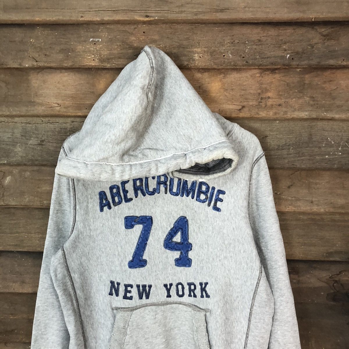 Abercrombie & Fitch DL Abercrombie & Fitch Grey Hoodie #4760 Size US M / EU 48-50 / 2 - 2 Thumbnail