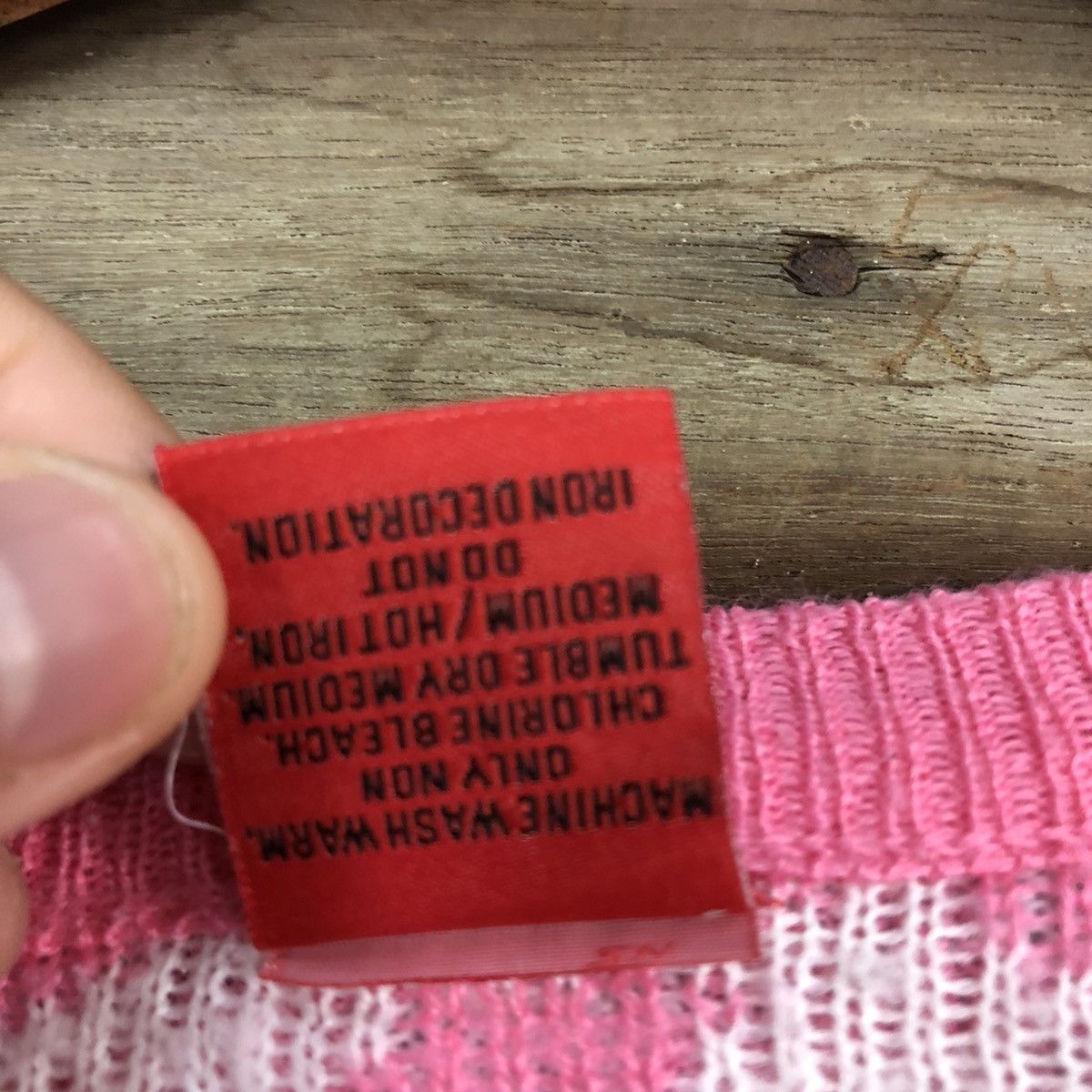 Homespun Knitwear DLL Baby Doll PInk Shaggy cardigan Knitwear #c673 Size S / US 4 / IT 40 - 10 Thumbnail