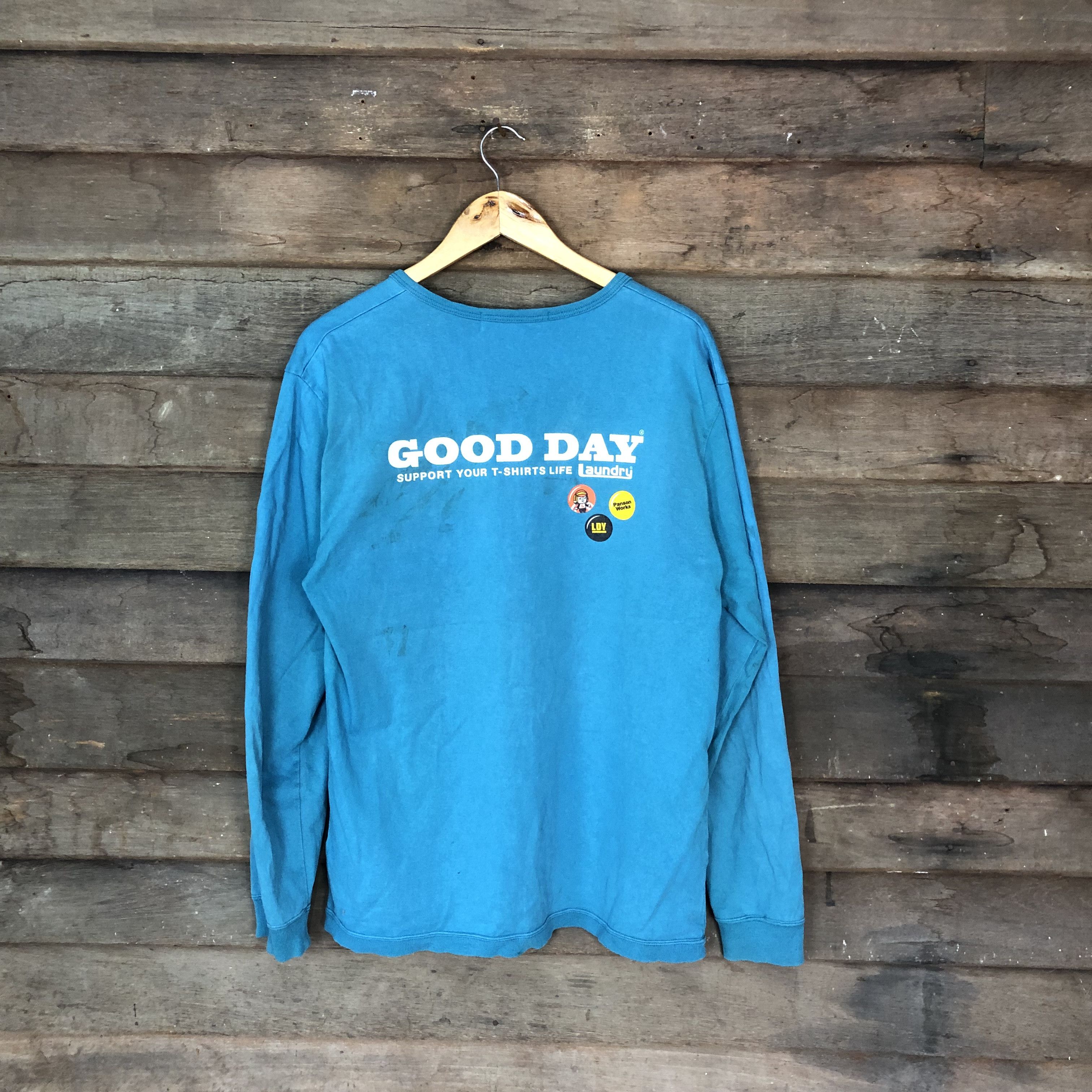 Japanese Brand Good Day Laundry Green Cardigan #6925 Size US L / EU 52-54 / 3 - 9 Thumbnail