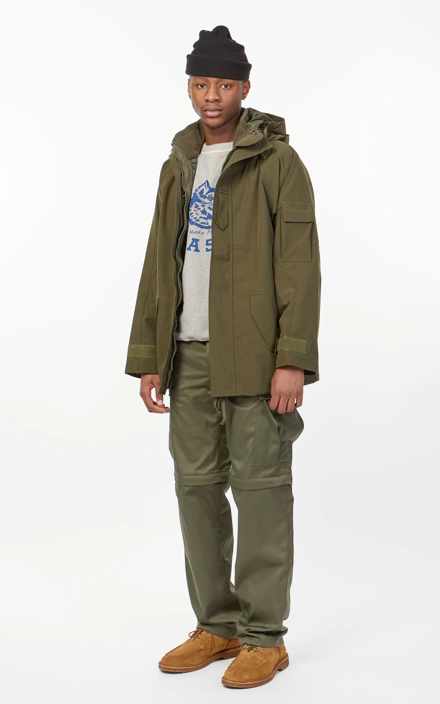 Other MILITARY SURPLUS - ECWCS PARKA - OLIVE (Made in Europe) Size US M / EU 48-50 / 2 - 3 Thumbnail