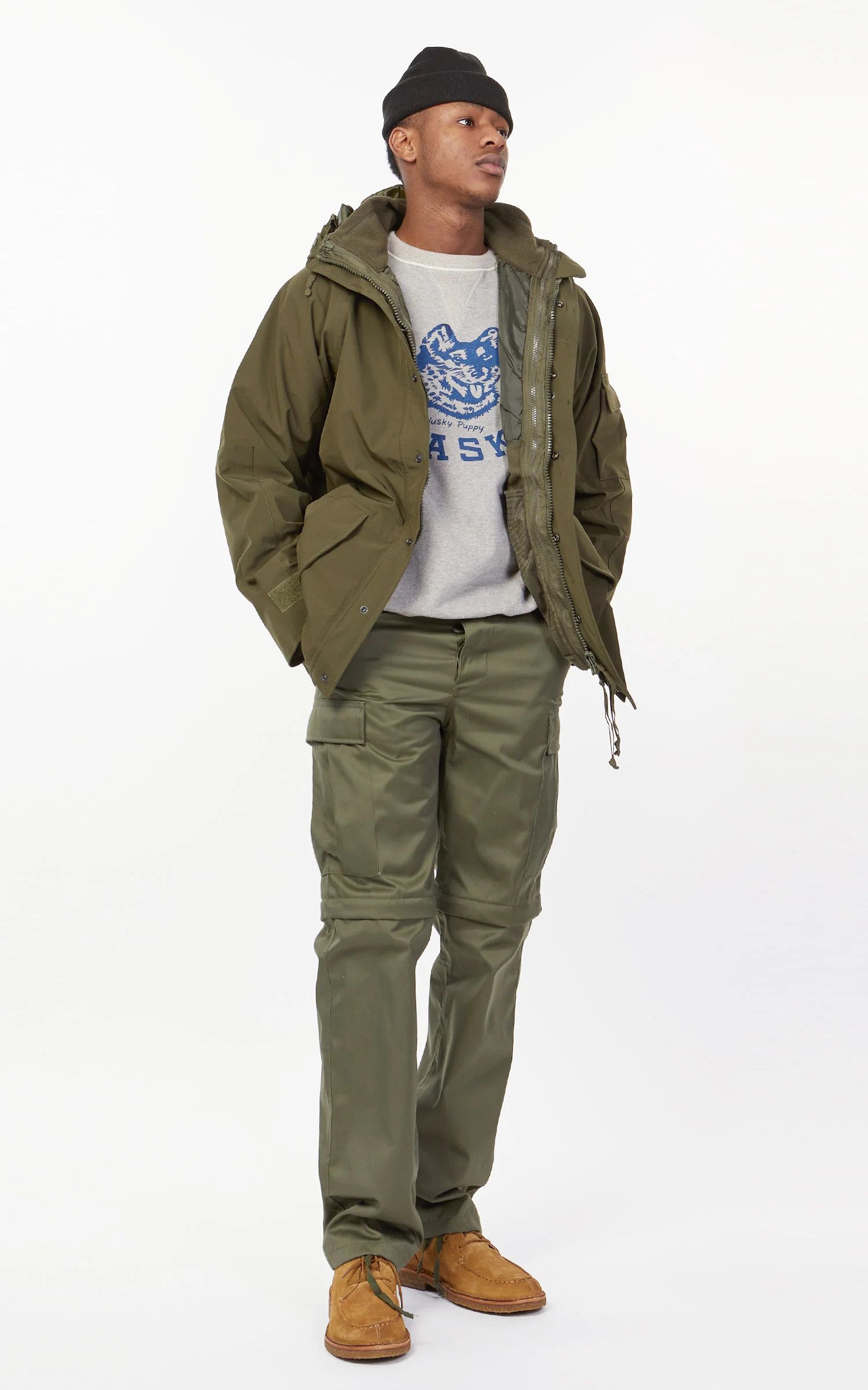Other MILITARY SURPLUS - ECWCS PARKA - OLIVE (Made in Europe) Size US M / EU 48-50 / 2 - 4 Thumbnail