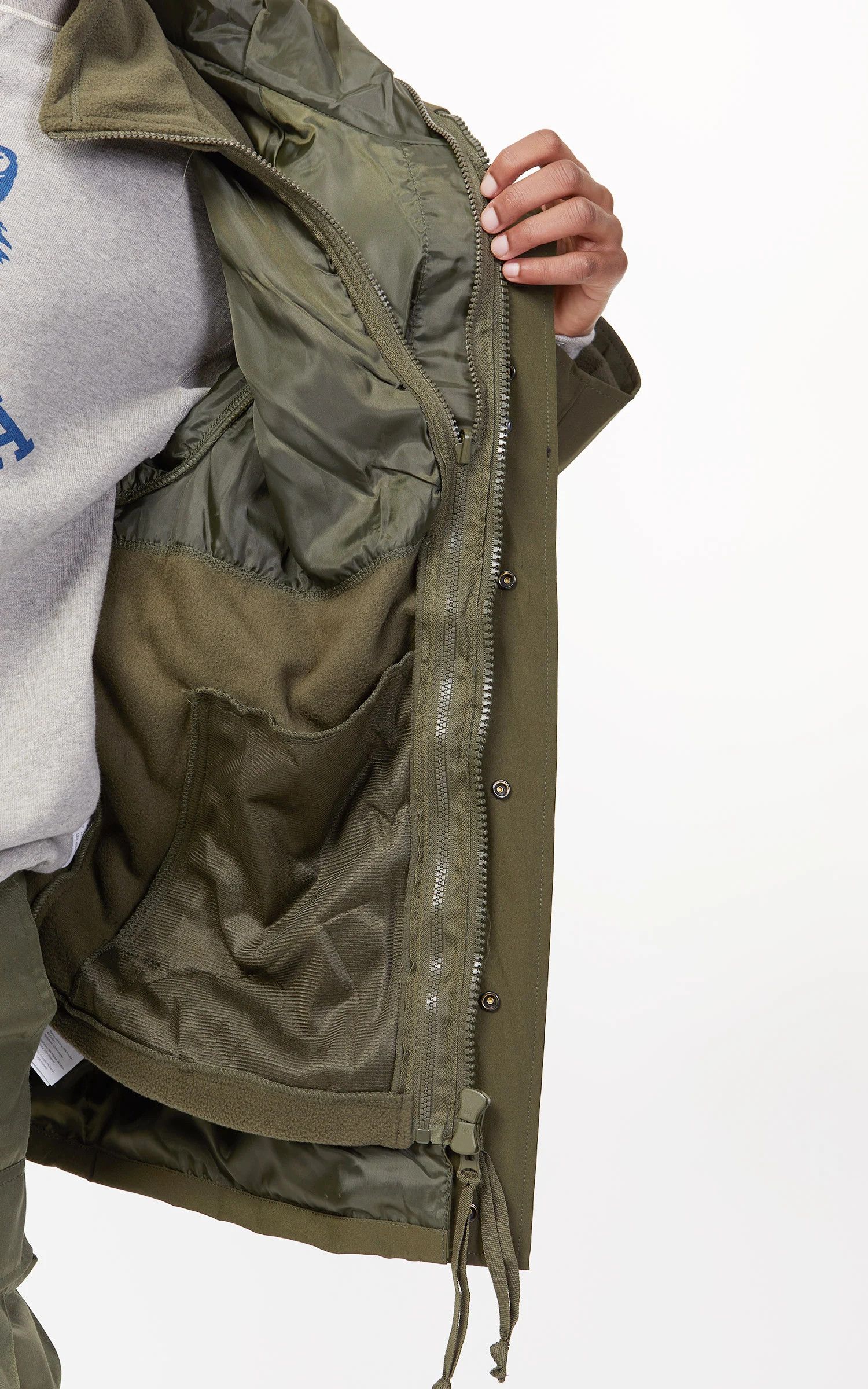 Other MILITARY SURPLUS - ECWCS PARKA - OLIVE (Made in Europe) Size US M / EU 48-50 / 2 - 14 Thumbnail