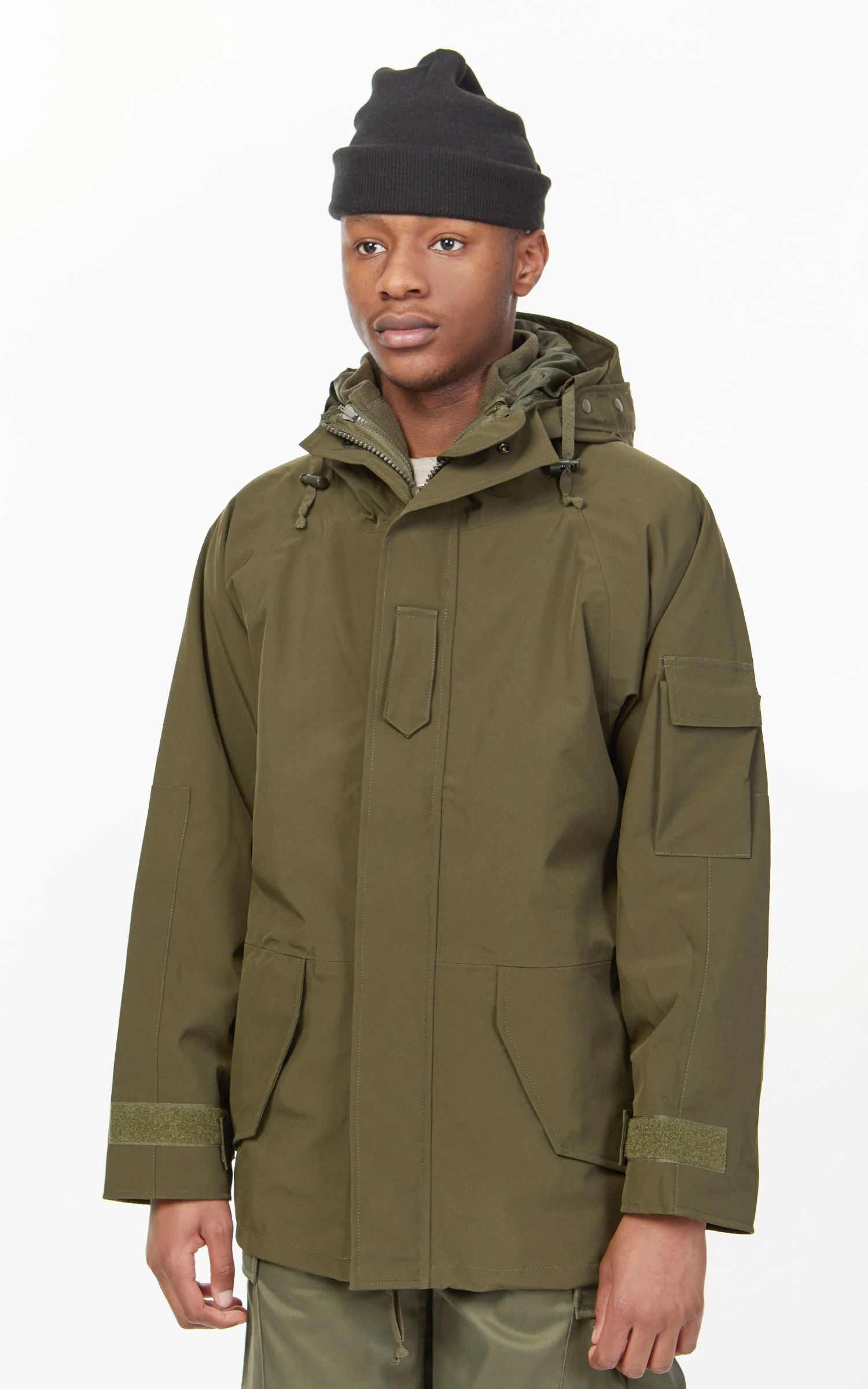 Other MILITARY SURPLUS - ECWCS PARKA - OLIVE (Made in Europe) Size US M / EU 48-50 / 2 - 7 Thumbnail