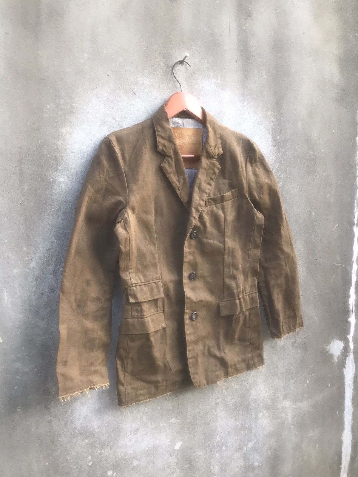 MASAHIROMARUYAMA Kyoji Maruyama Artisan Waxed Cotton Jacket-Japanese Designer Size US M / EU 48-50 / 2 - 6 Thumbnail