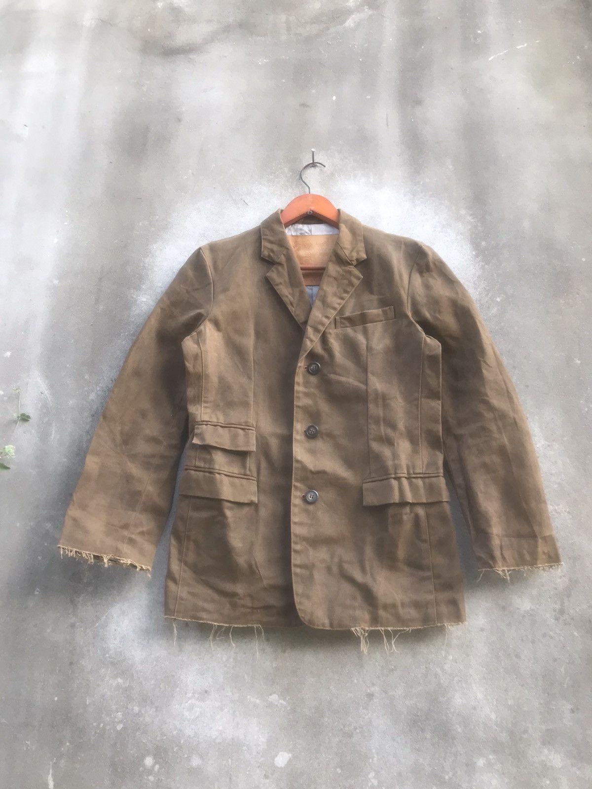 MASAHIROMARUYAMA Kyoji Maruyama Artisan Waxed Cotton Jacket-Japanese Designer Size US M / EU 48-50 / 2 - 4 Thumbnail