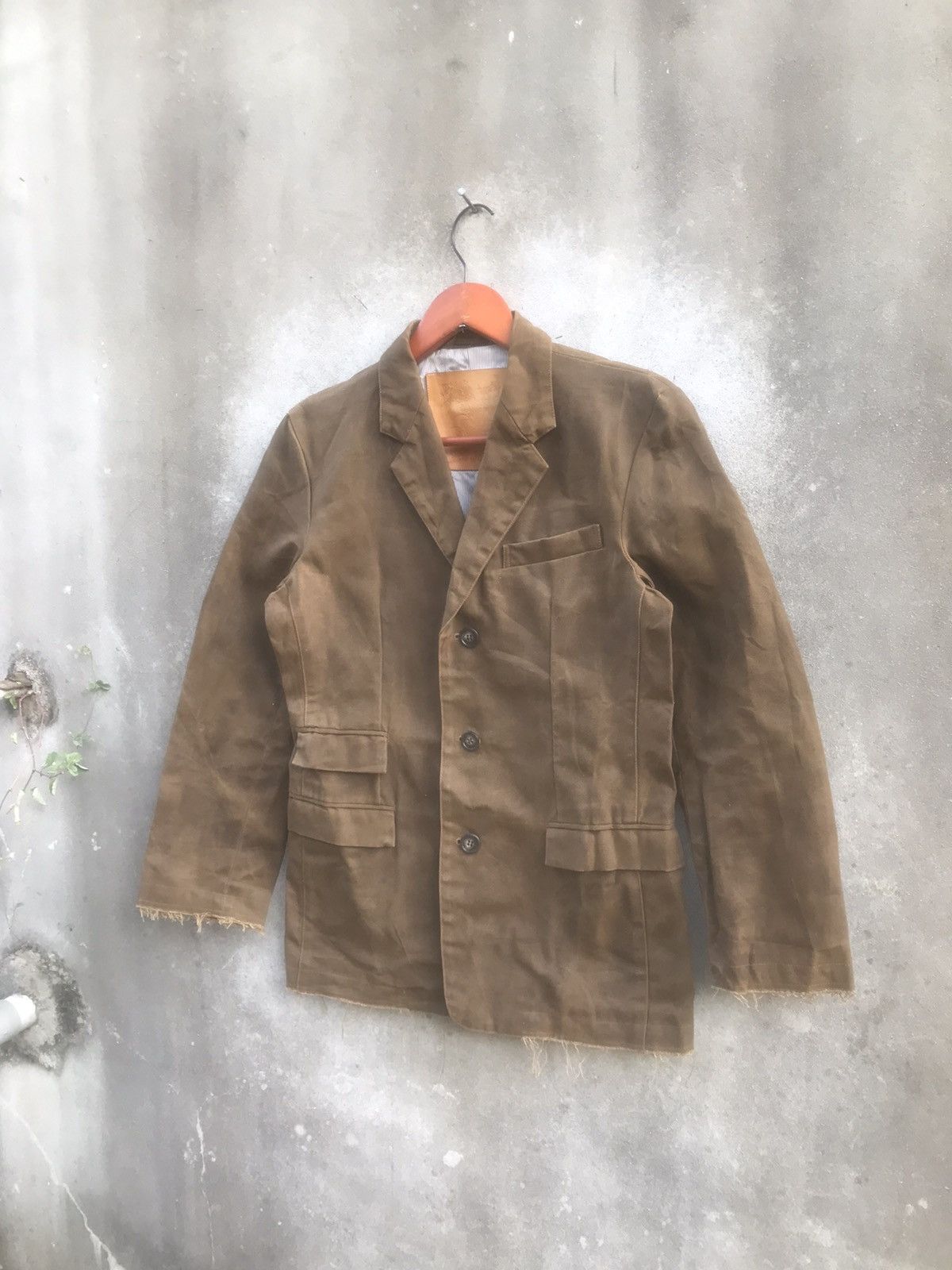 MASAHIROMARUYAMA Kyoji Maruyama Artisan Waxed Cotton Jacket-Japanese Designer Size US M / EU 48-50 / 2 - 5 Thumbnail