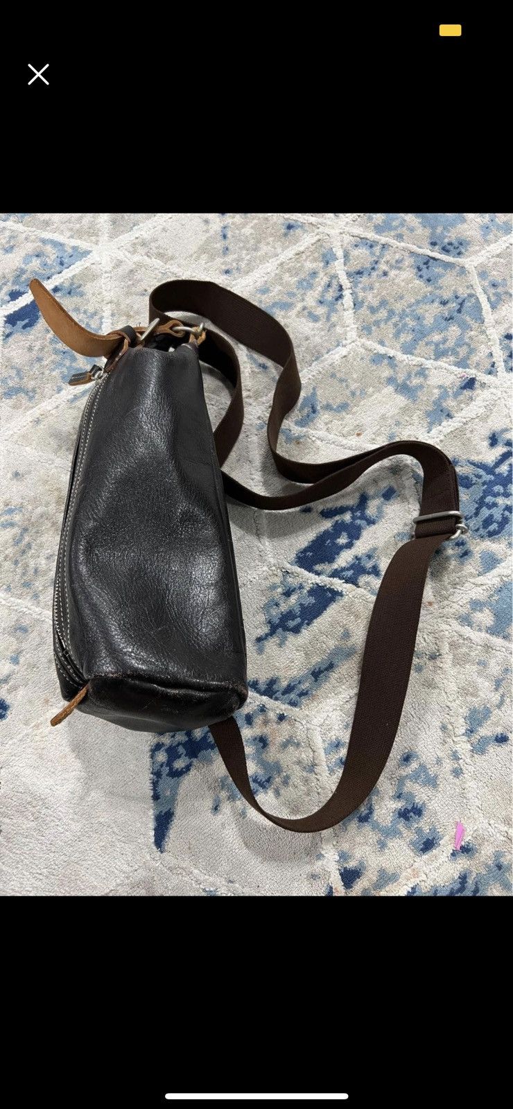 Genuine Leather Leather Crossbody Bag Size ONE SIZE - 4 Thumbnail