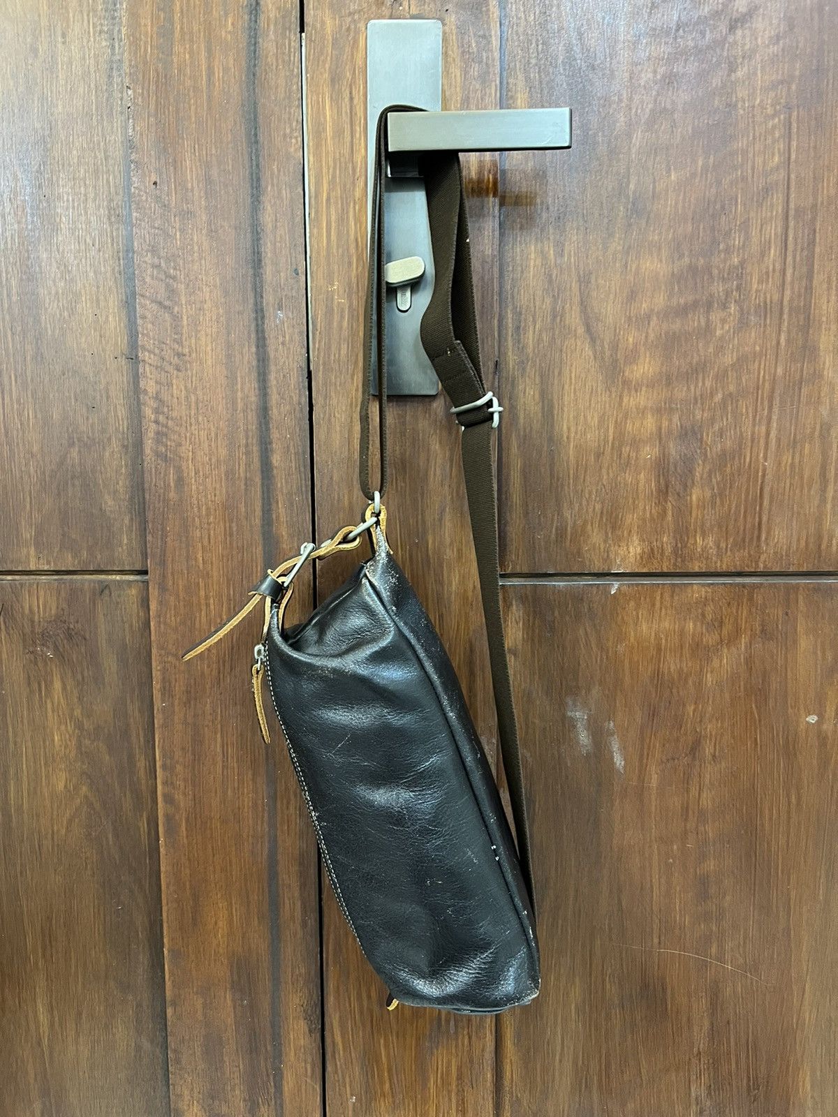 Genuine Leather Leather Crossbody Bag Size ONE SIZE - 1 Thumbnail