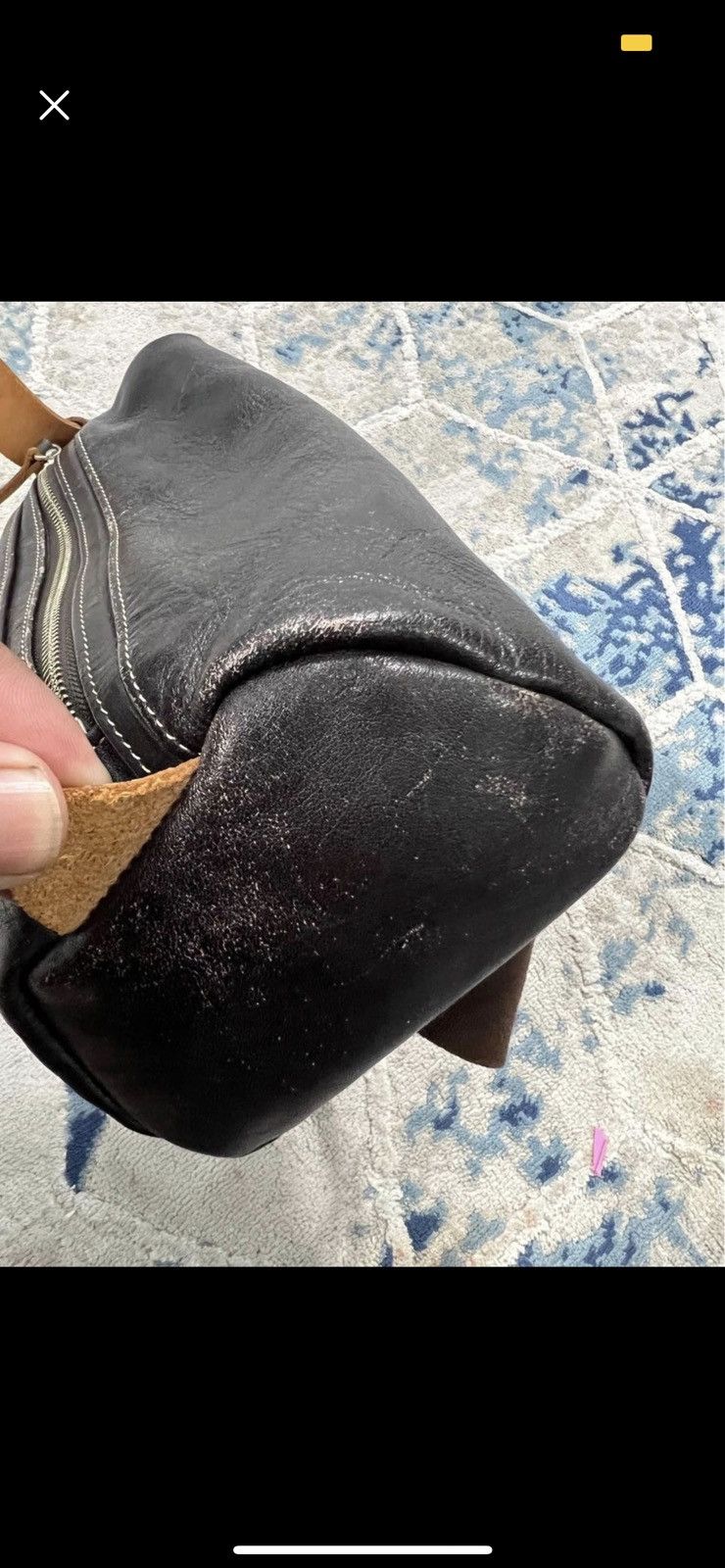 Genuine Leather Leather Crossbody Bag Size ONE SIZE - 11 Thumbnail