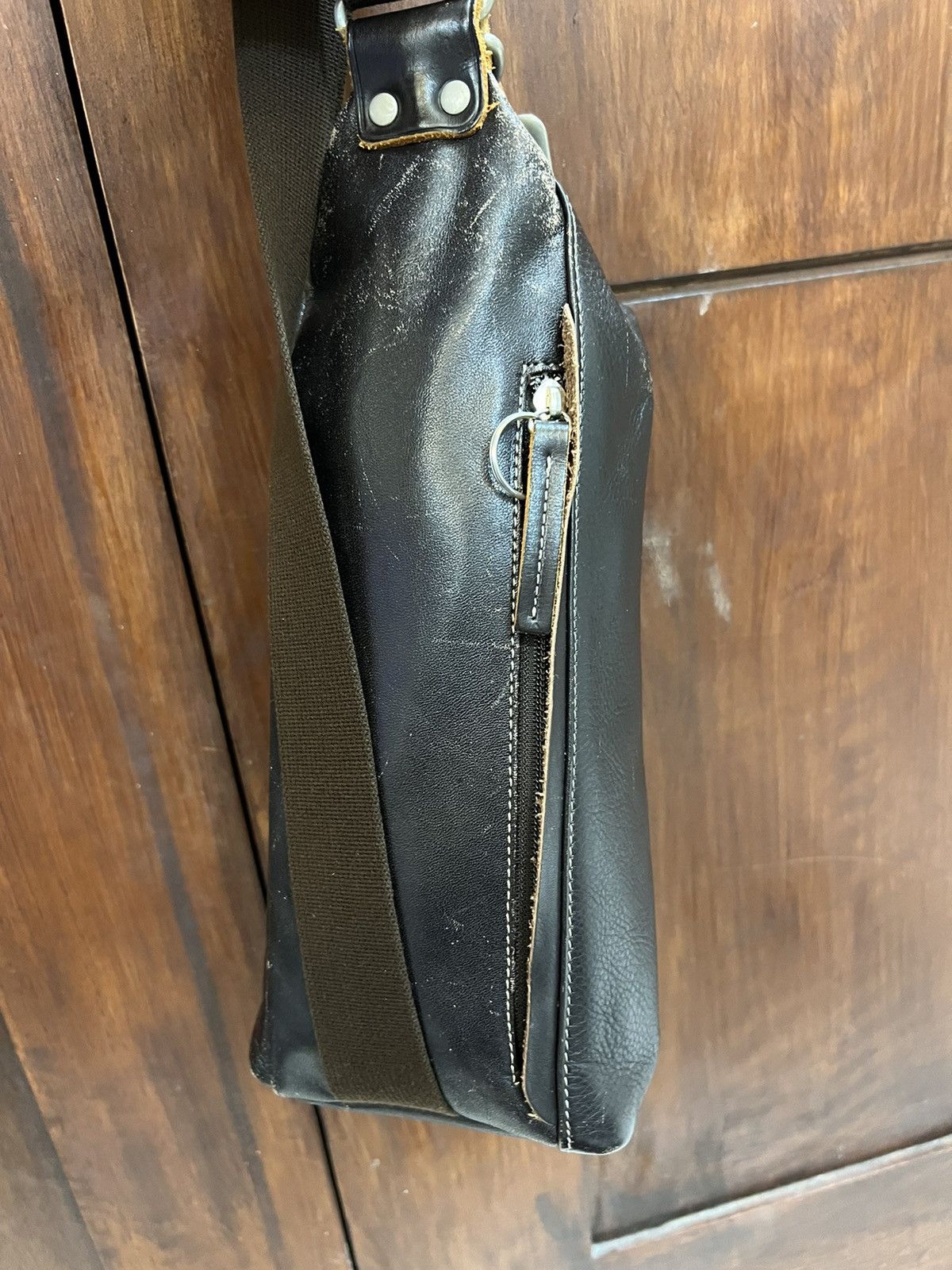 Genuine Leather Leather Crossbody Bag Size ONE SIZE - 5 Thumbnail