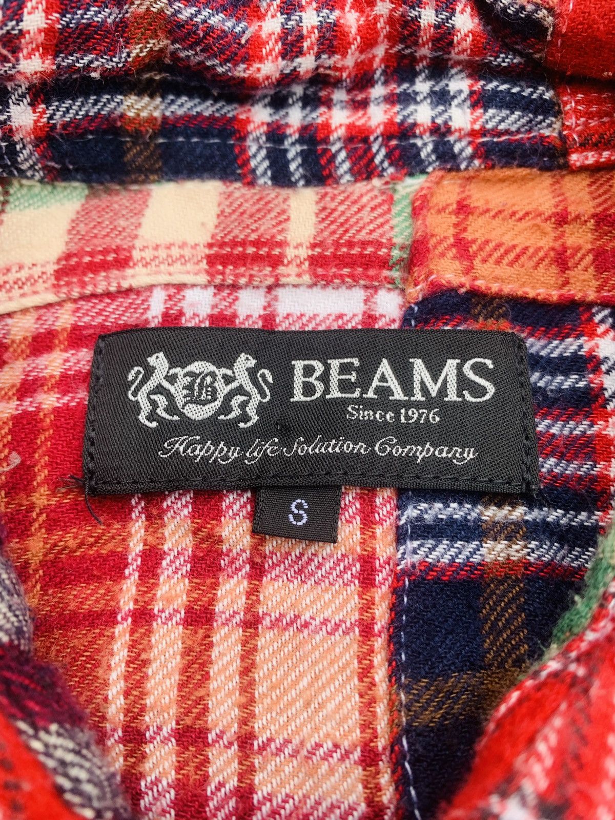 Beams Plus × Flannel × Japanese Brand Beams Japan patchwork red tartan flannel Size US S / EU 44-46 / 1 - 6 Thumbnail