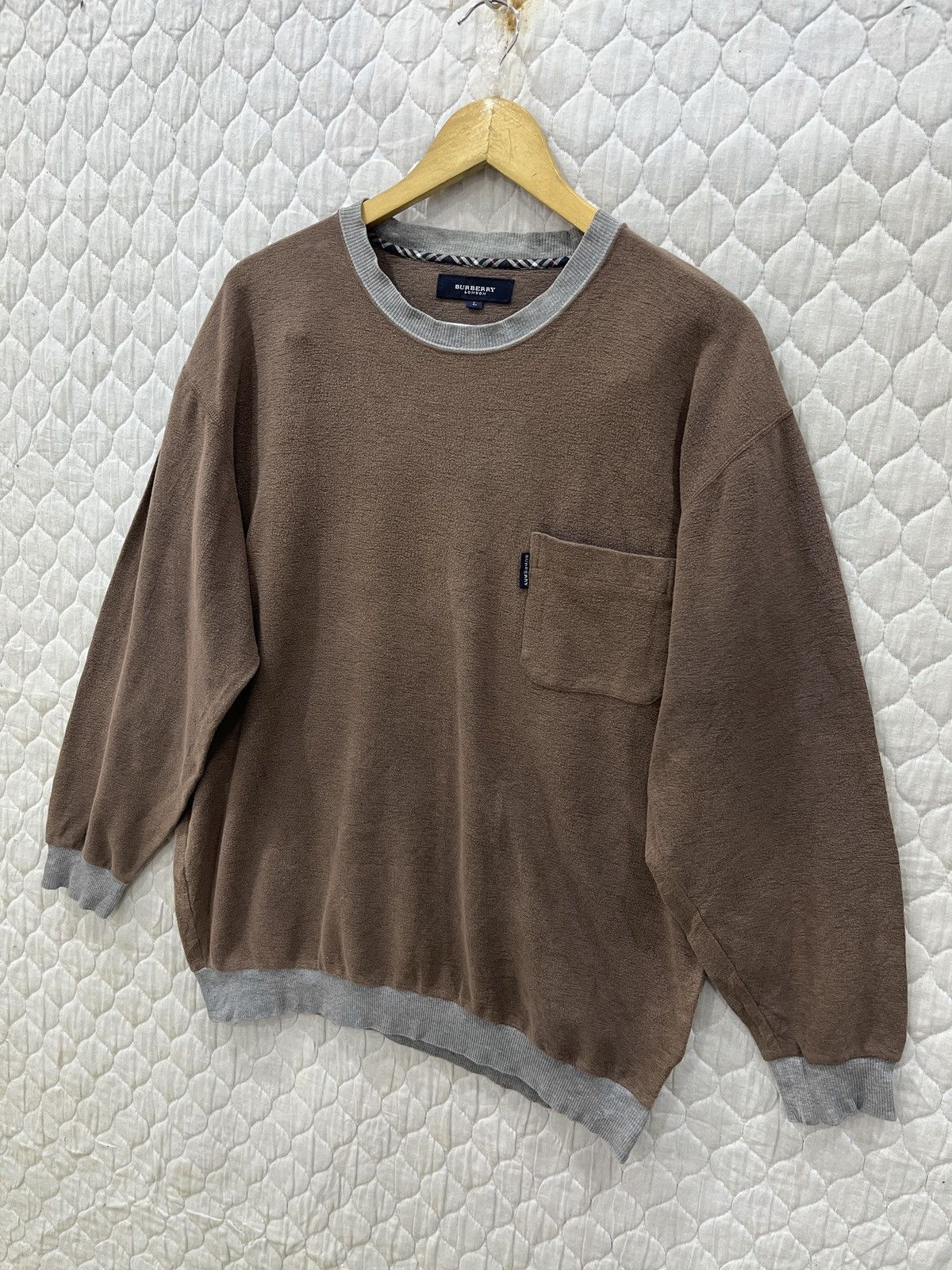 Burberry × Designer (Vvv). BURBERRY LONDON SWEATSHIRT Size US L / EU 52-54 / 3 - 2 Thumbnail