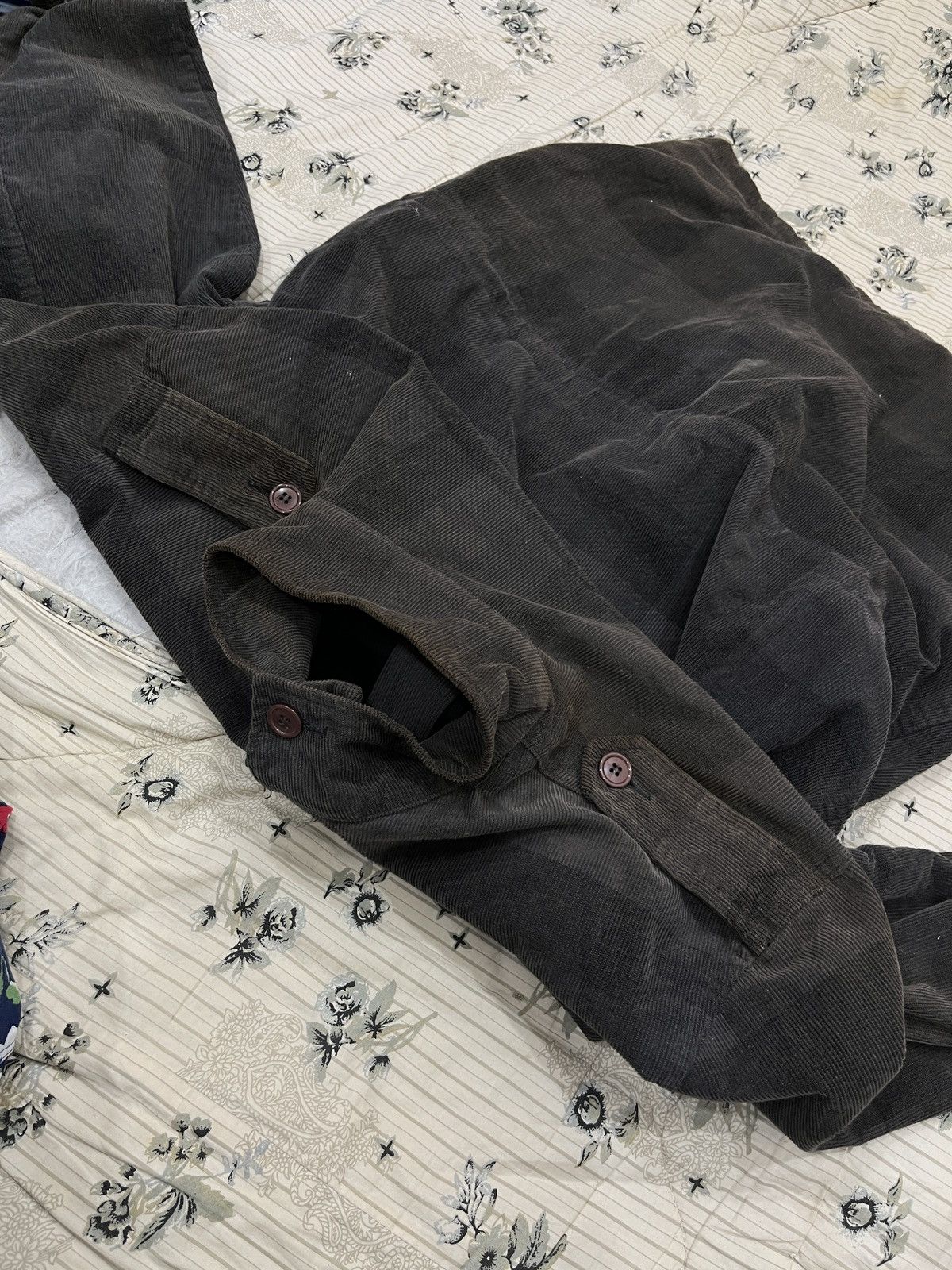 Stussy (Vvv). 🔥🔥VINTAGE STUSSY CORDUROY ZIPPER JACKET Size US L / EU 52-54 / 3 - 19 Thumbnail