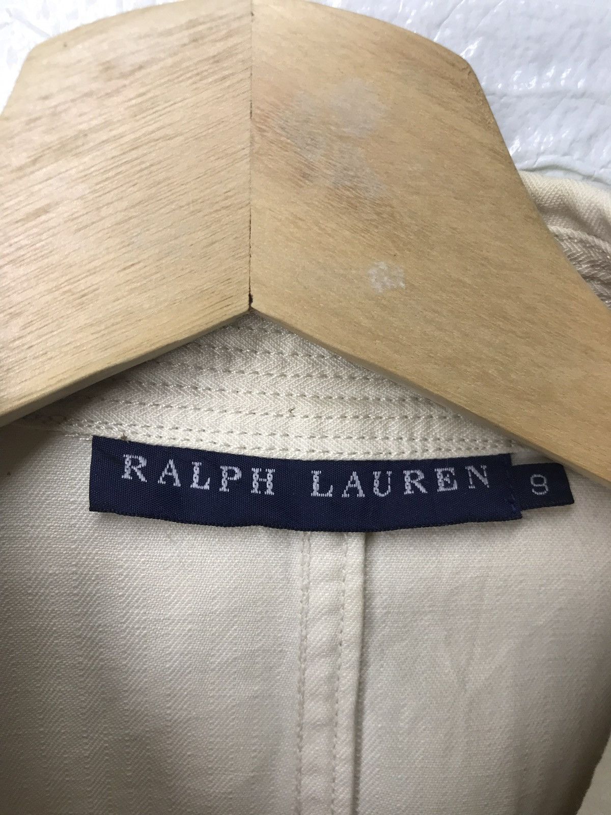 Ralph Lauren Heat!!🔥Ralph Lauren White Trenchcoat Size US M / EU 48-50 / 2 - 4 Thumbnail