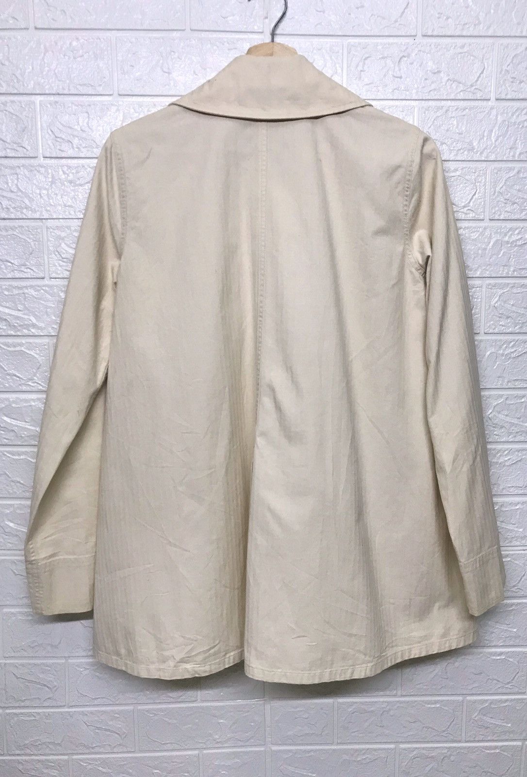 Ralph Lauren Heat!!🔥Ralph Lauren White Trenchcoat Size US M / EU 48-50 / 2 - 3 Thumbnail