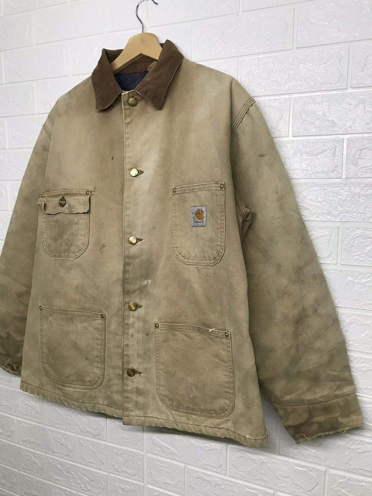 Carhartt Carhart Distressed Chore Work Jacket Size US M / EU 48-50 / 2 - 3 Thumbnail