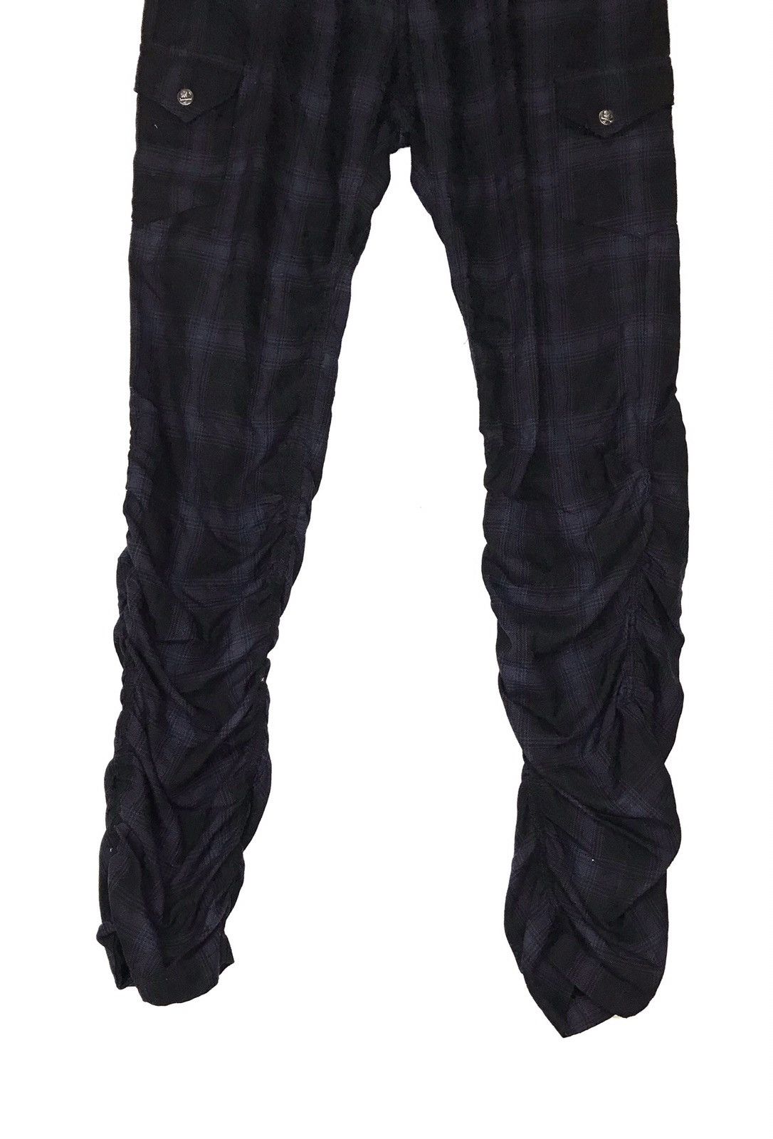 Japanese Brand Superb🔥 Double Focus Seditionaries Checkered Pants Size US 34 / EU 50 - 3 Thumbnail