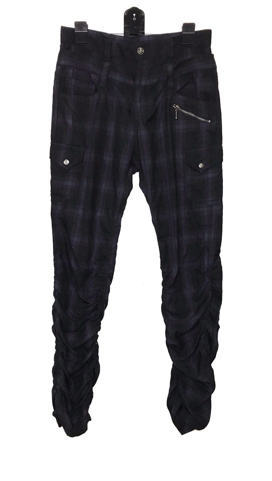 Japanese Brand Superb🔥 Double Focus Seditionaries Checkered Pants Size US 34 / EU 50 - 2 Thumbnail